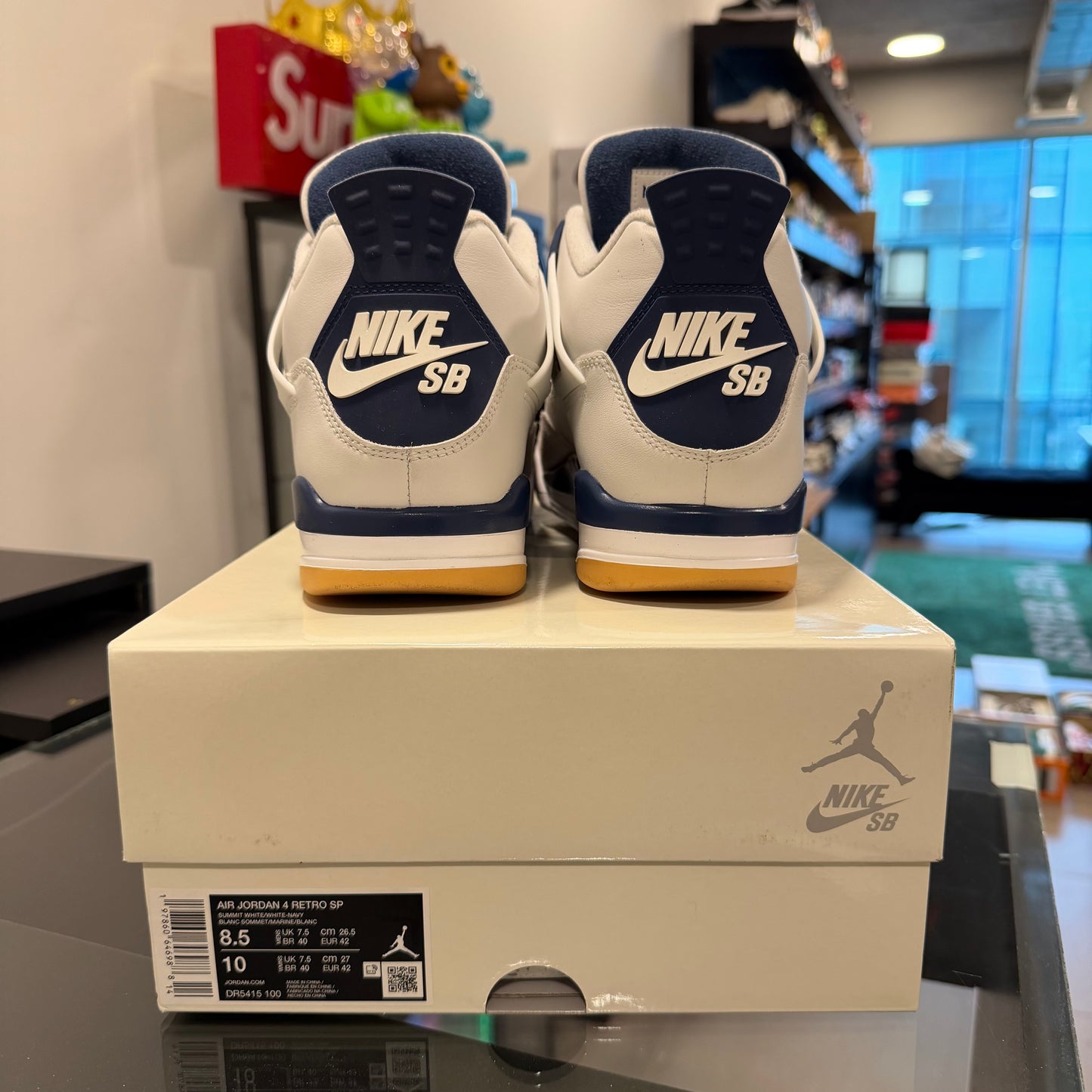 Jordan 4 Retro SB Navy (USADA)