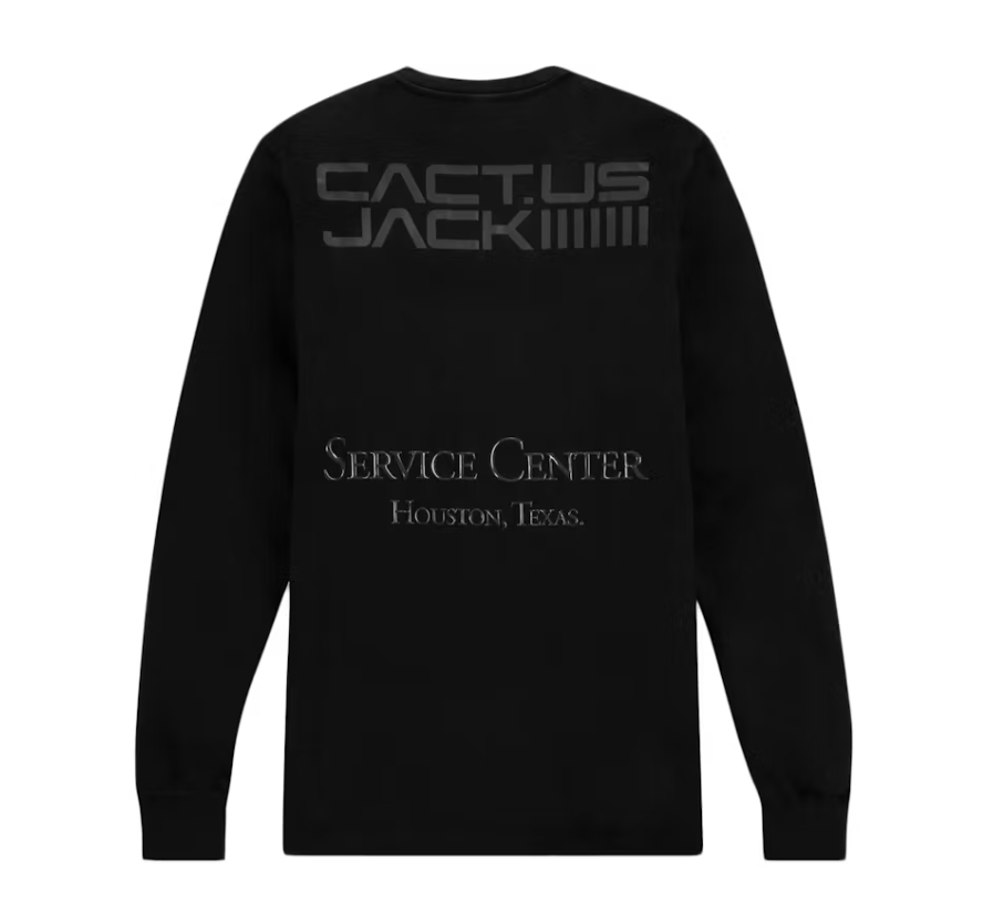 Travis Scott CACT.US CORP x Nike U NRG BH L/S T-shirt Black