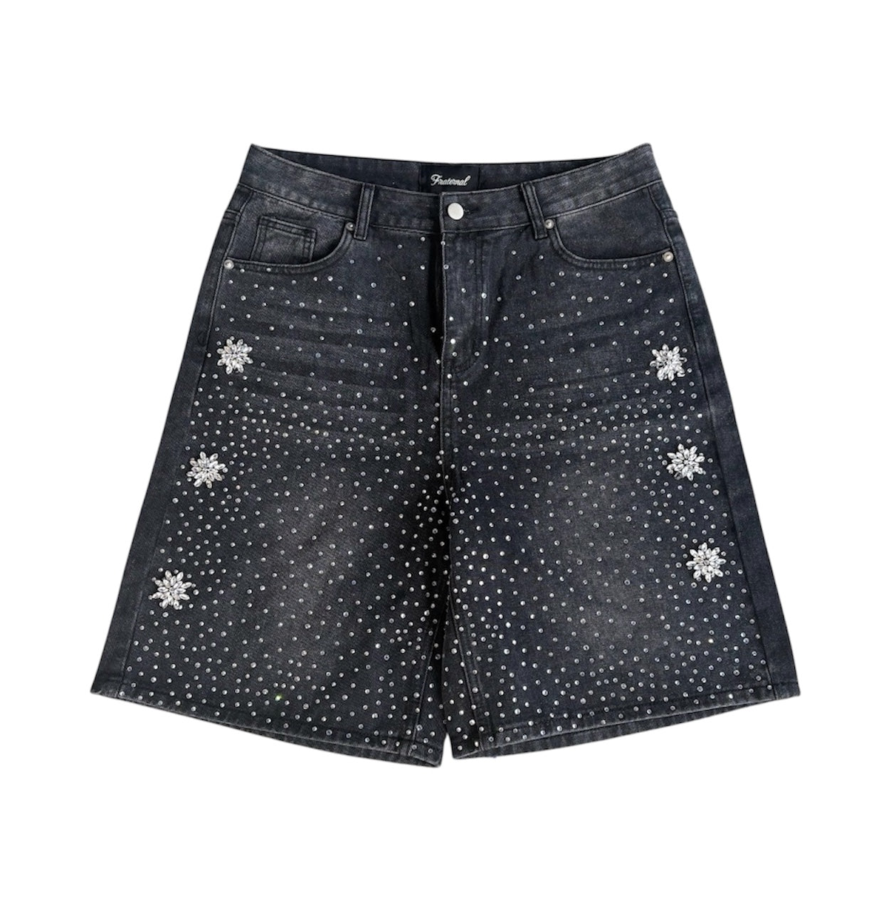 Short Washed Black Astro