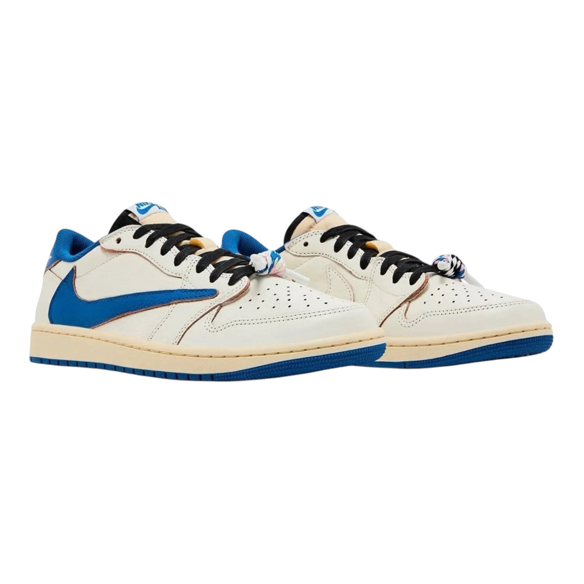 Jordan 1 Retro Low OG SP Fragment x Travis Scott Sail Military Blue — 4