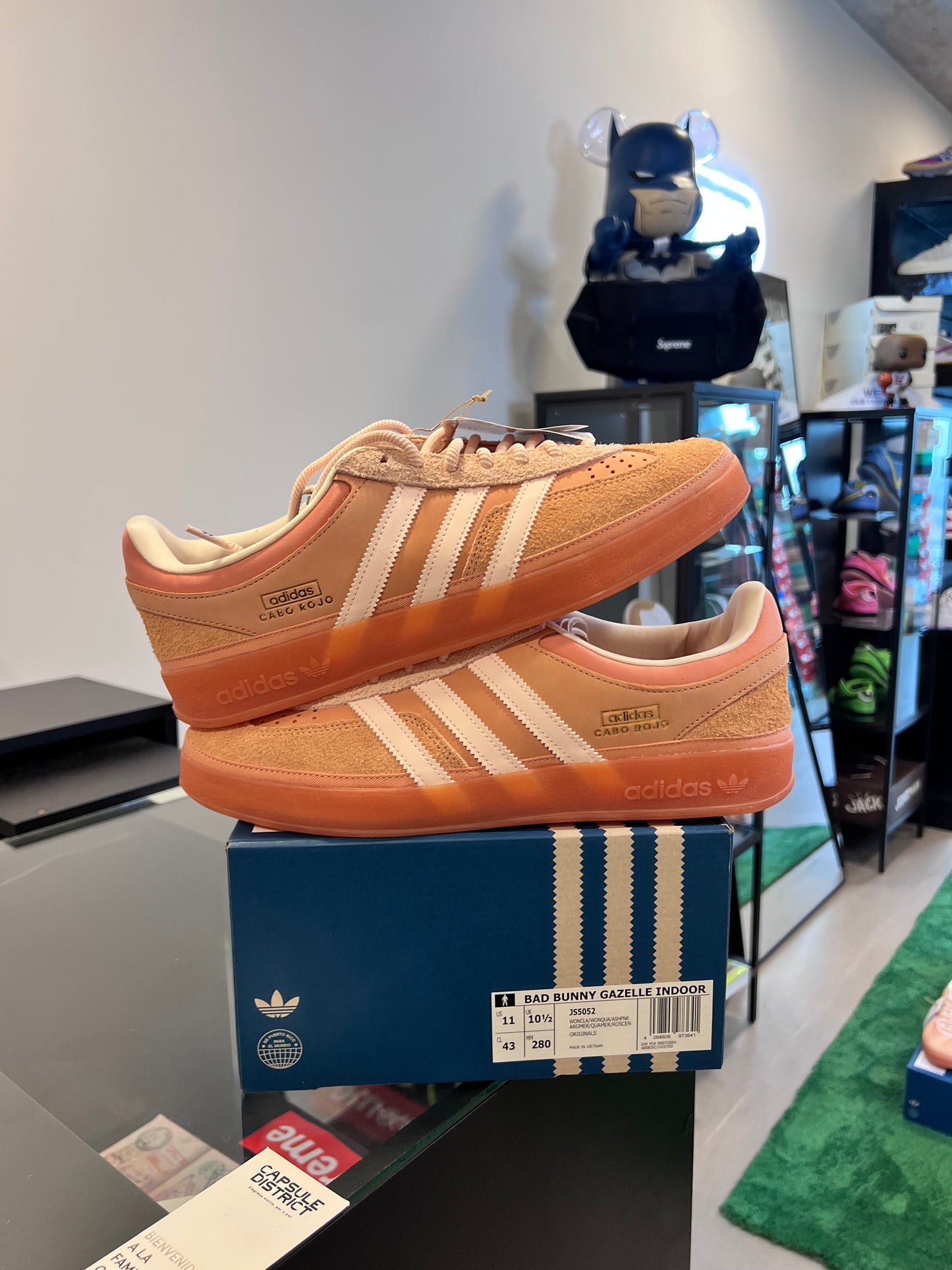 Adidas Gazelle Indoor
Bad Bunny Cabo Rojo