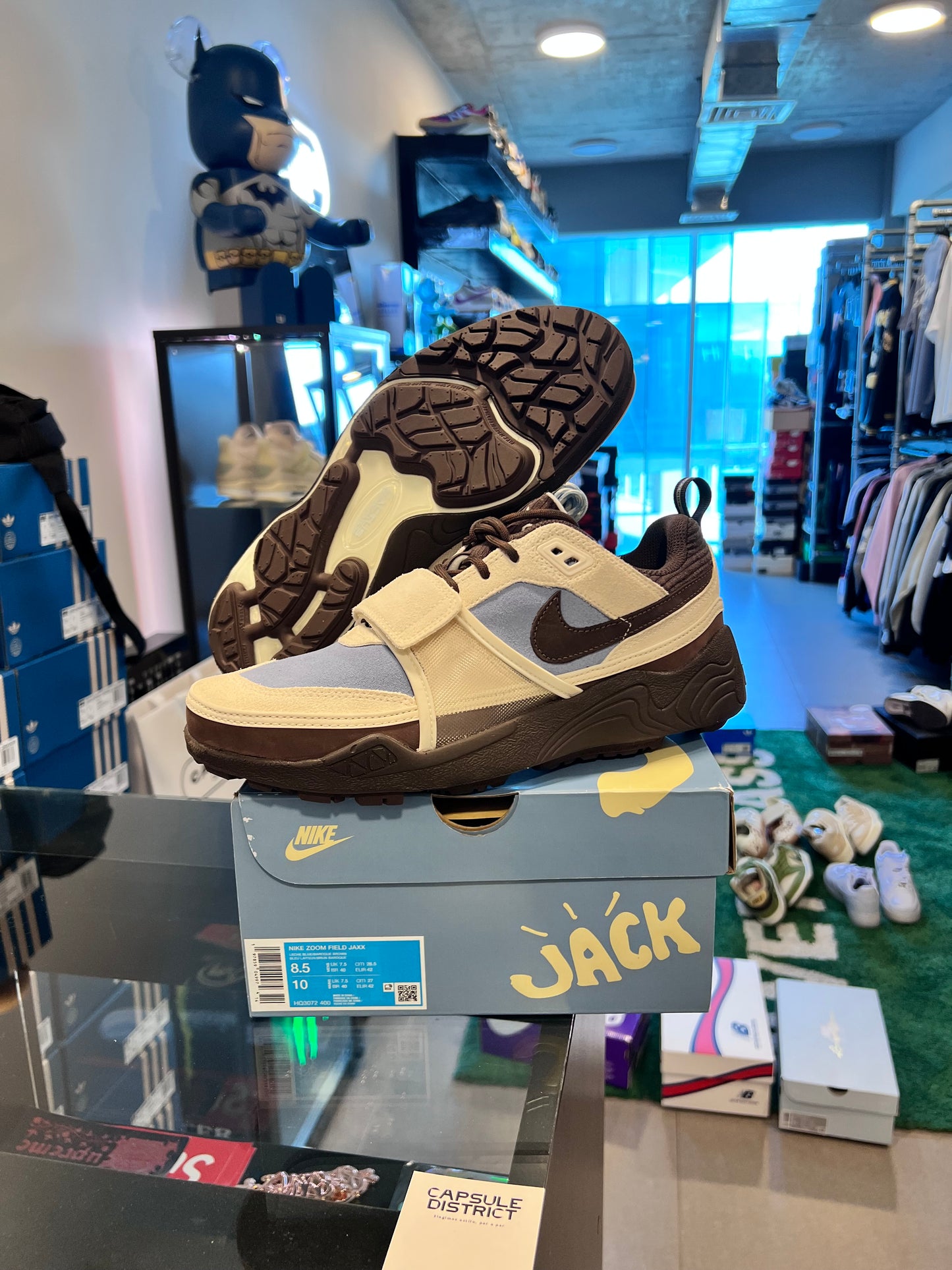 Nike Zoom Field Jaxx Travis Scott Leche Blue