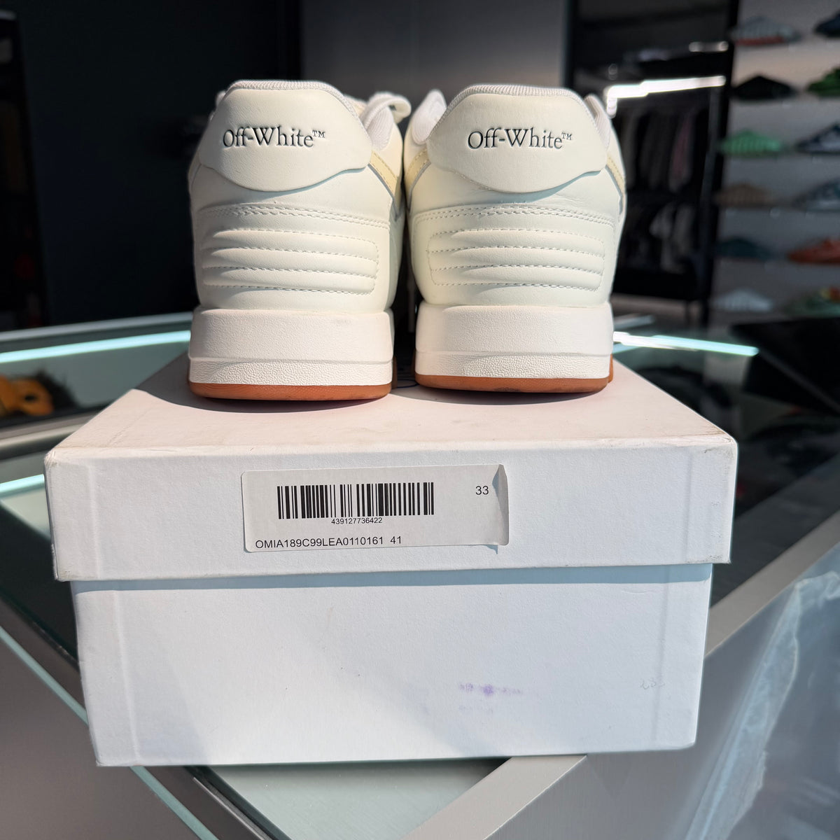 Off-White Out of Office Panelled Leather (USADA)
