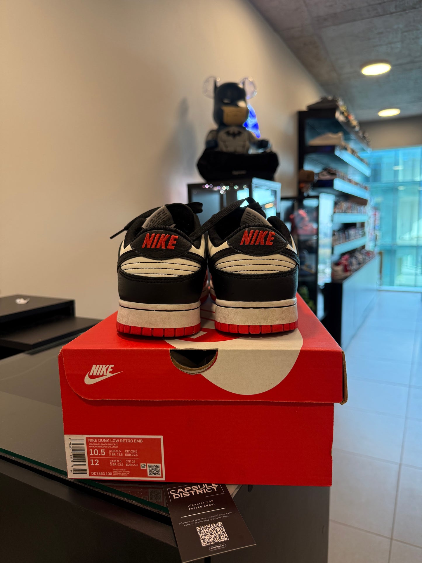 Nike Dunk Low EMB NBA 75th Anniversary Chicago (Usada)
