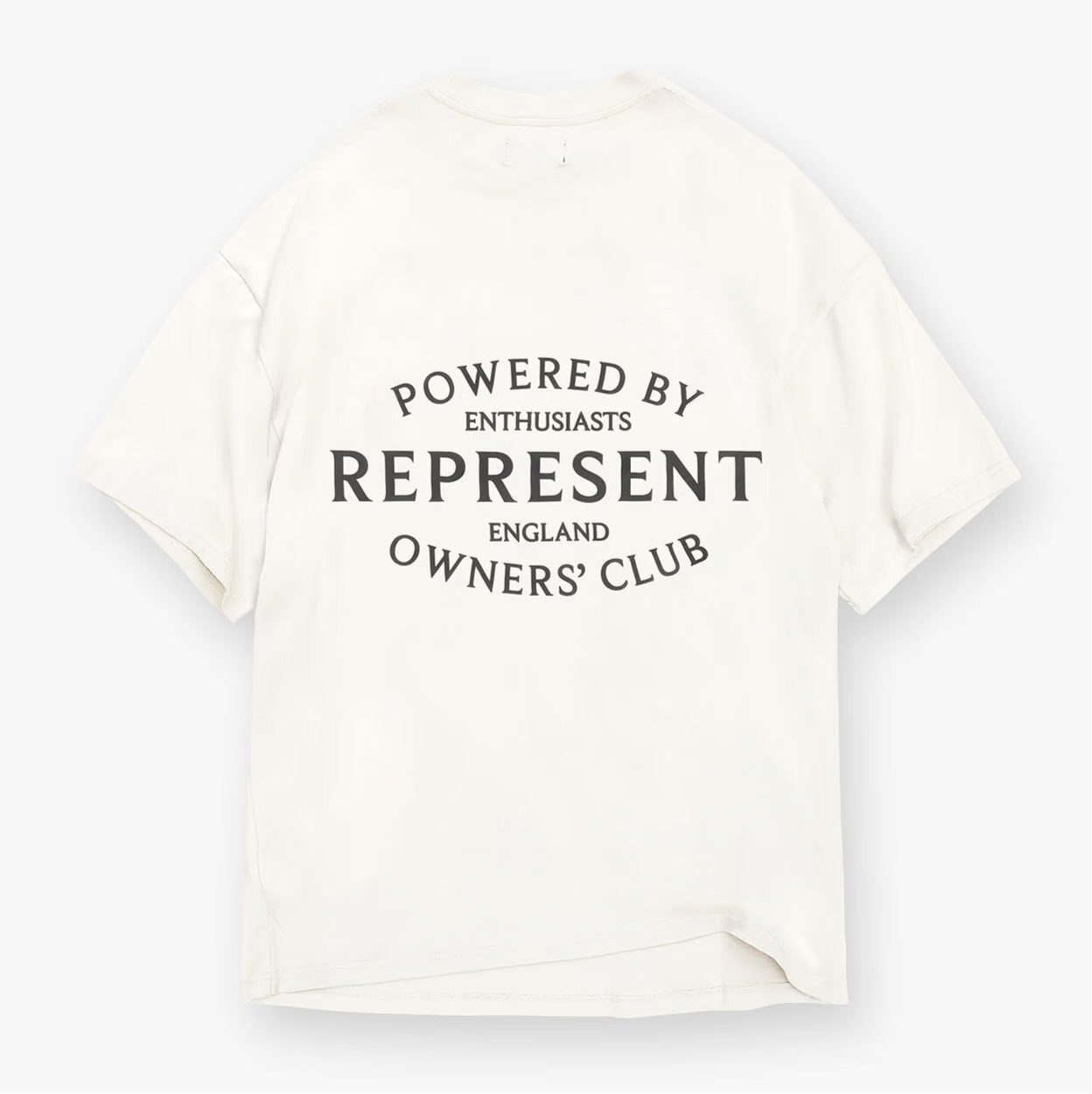 Represent Owners Club Stamp T-Shirt Flate White