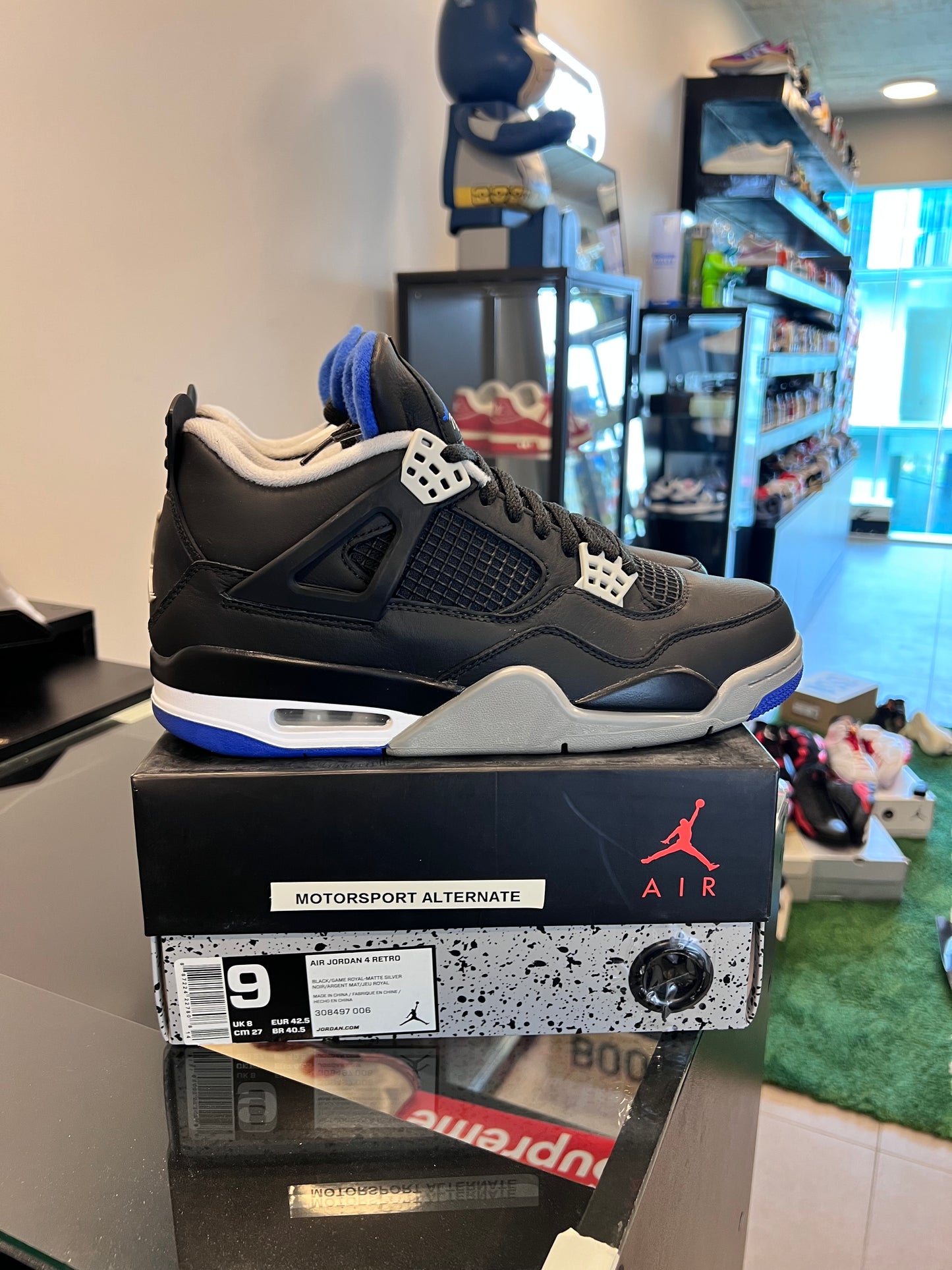 Jordan 4 Retro Motorsport Alternate
