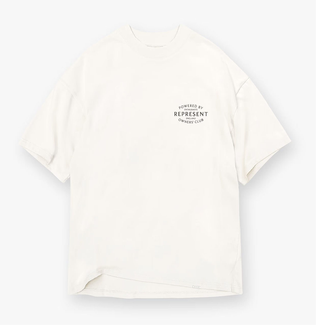 Represent Owners Club Stamp T-Shirt Flate White