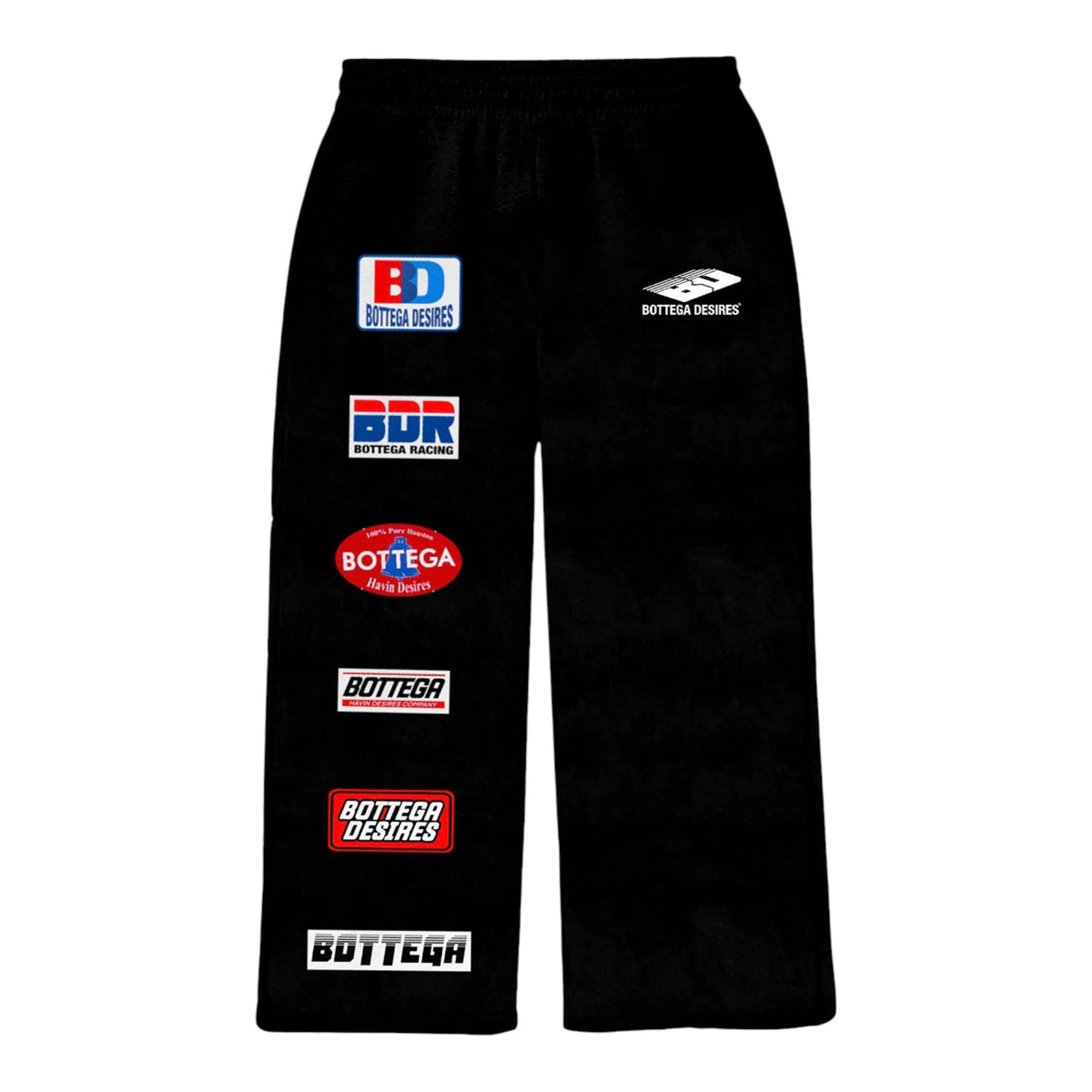 Tracksuit Bottega Desires Black Patches