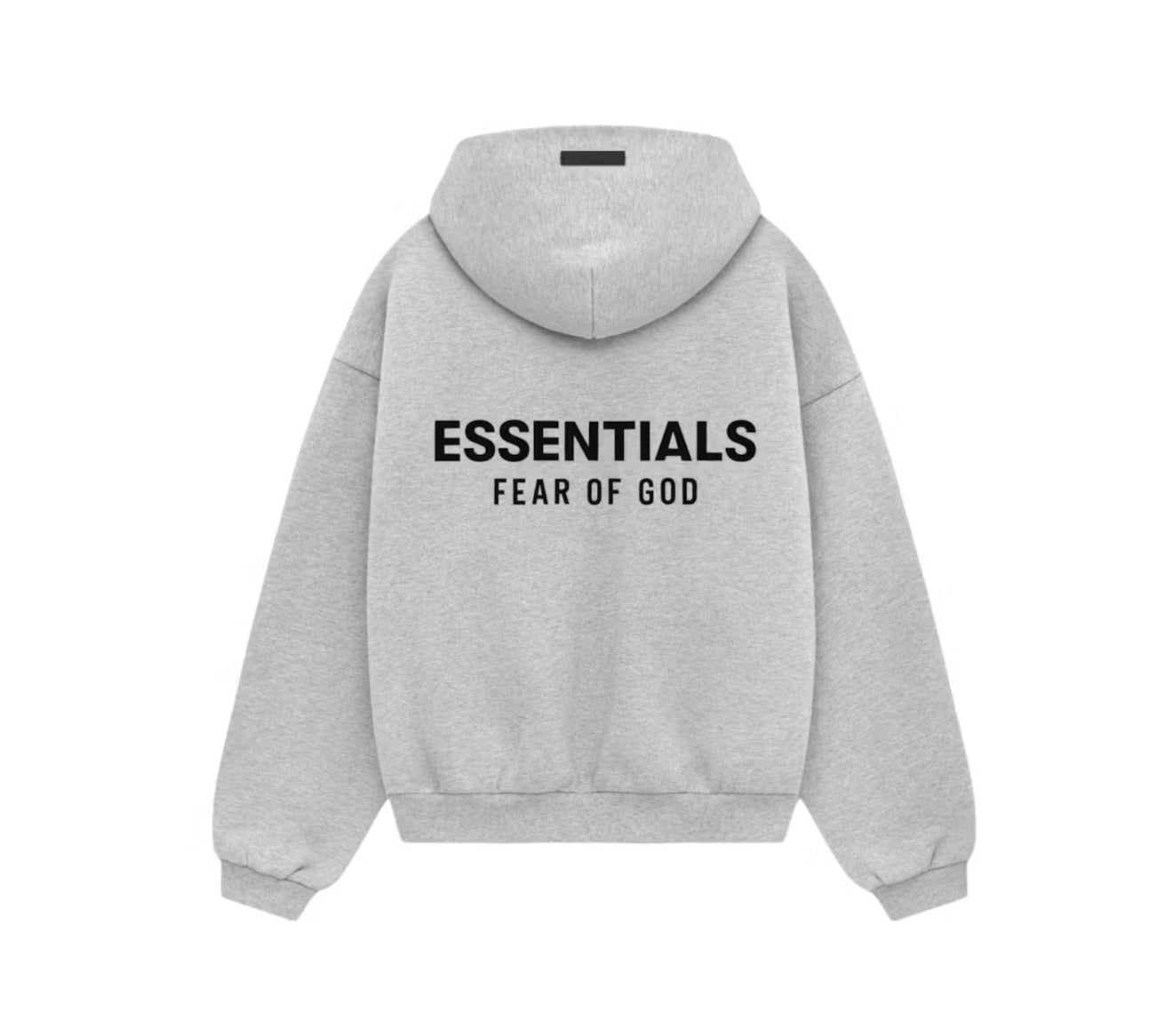 Fear Of God Essentials Fleece Hoodie Light Heather Grey