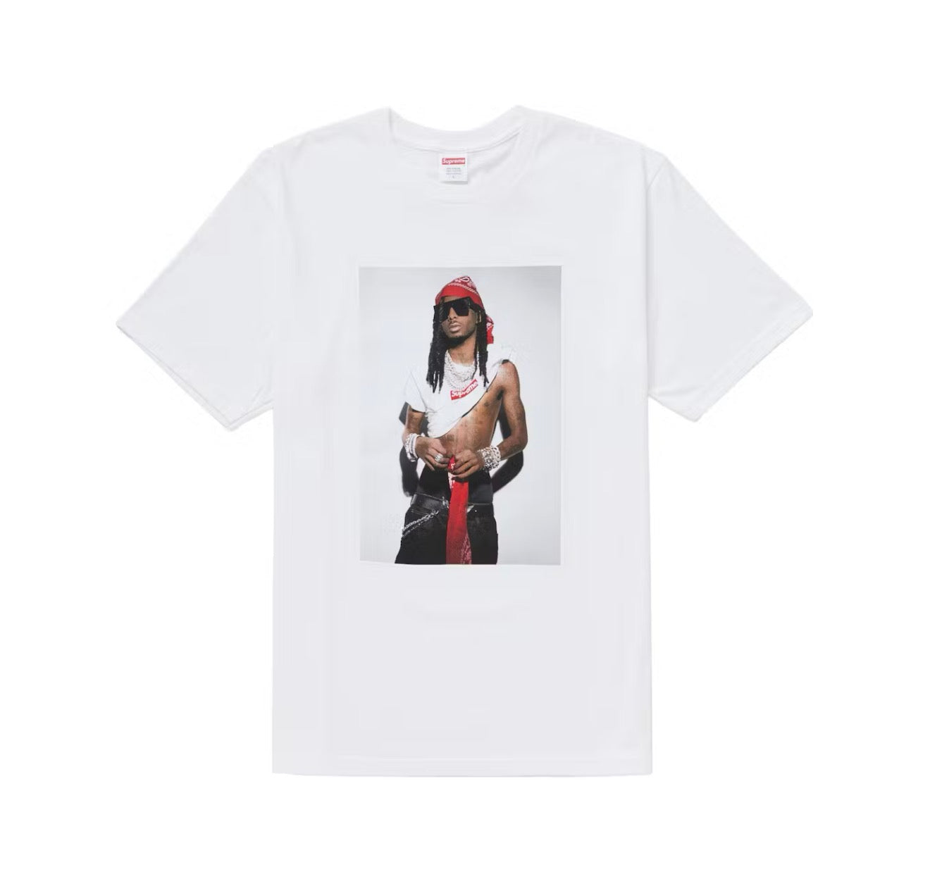 Supreme Playboi Carti Tee White