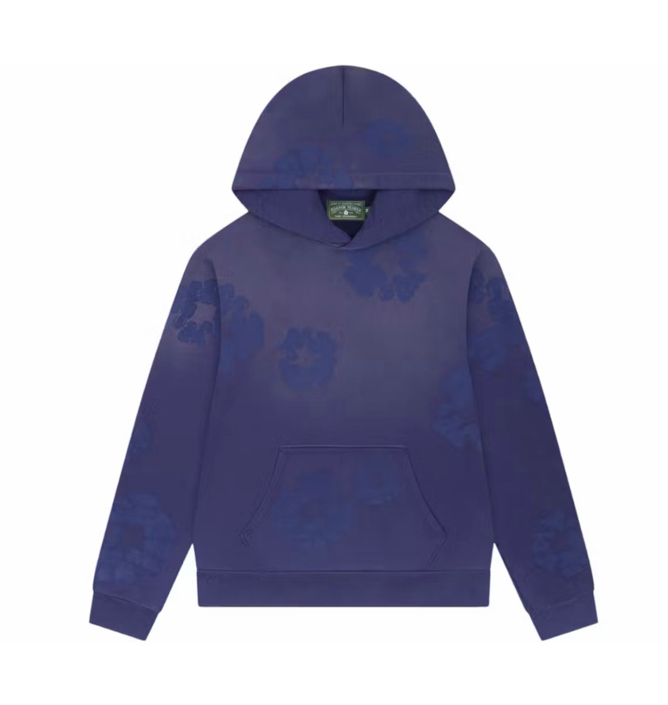 Denim Tears Mono Cotton Wreath Hoodie Washed Blue