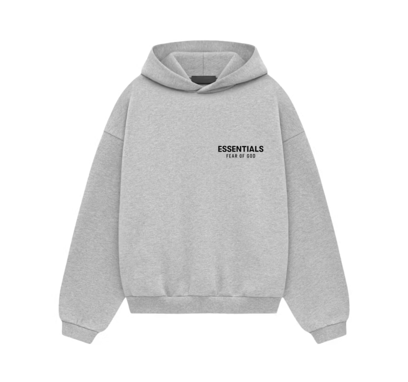 Fear Of God Essentials Fleece Hoodie Light Heather Grey