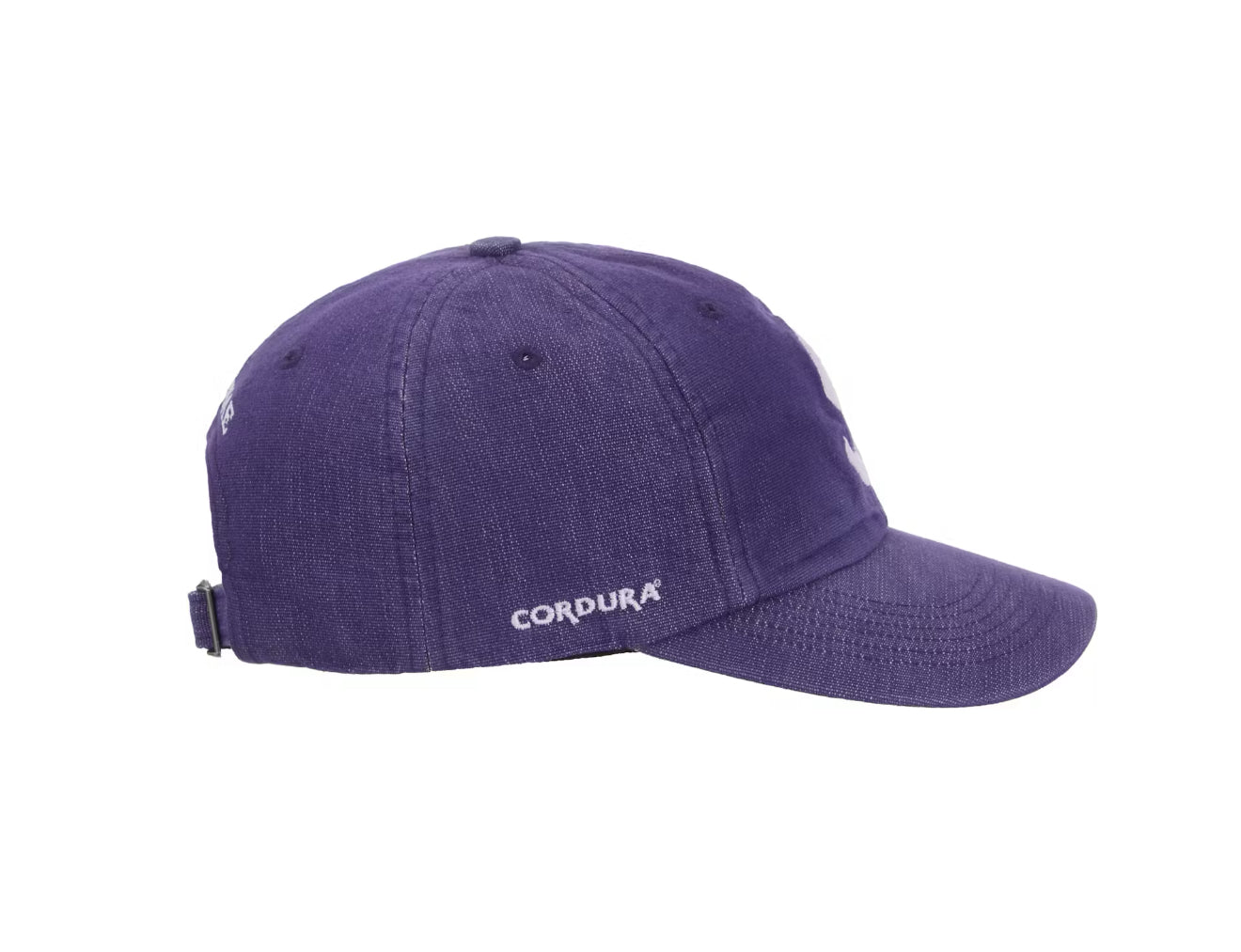 Supreme Cordura Denim S Logo 6-Panel Purple