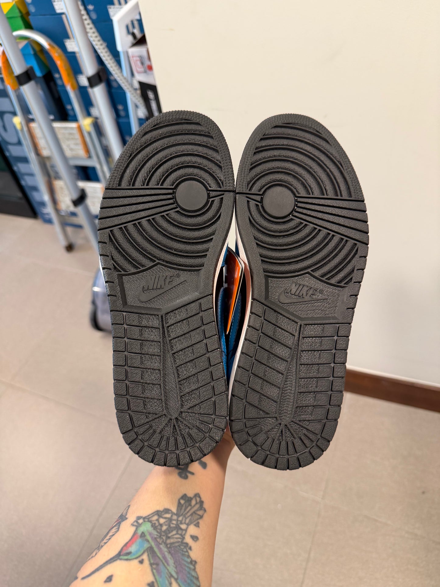 Jordan 1 Low Laser Blue Black