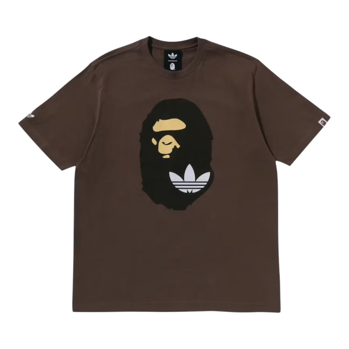 T-Shirt Adidas x Bape Ape Brown