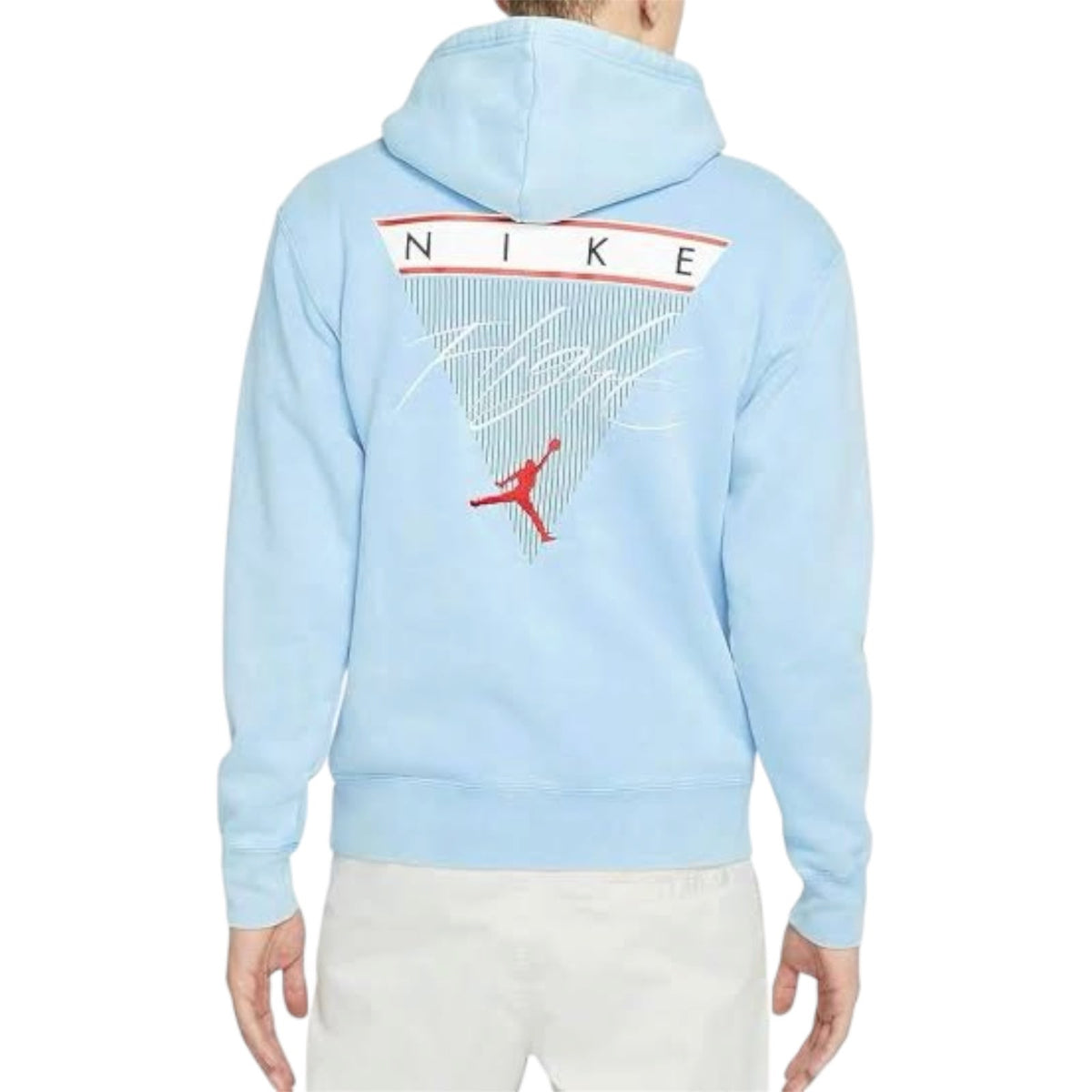 Hoodie Nike Air Jordan Flight Baby Blue — 2