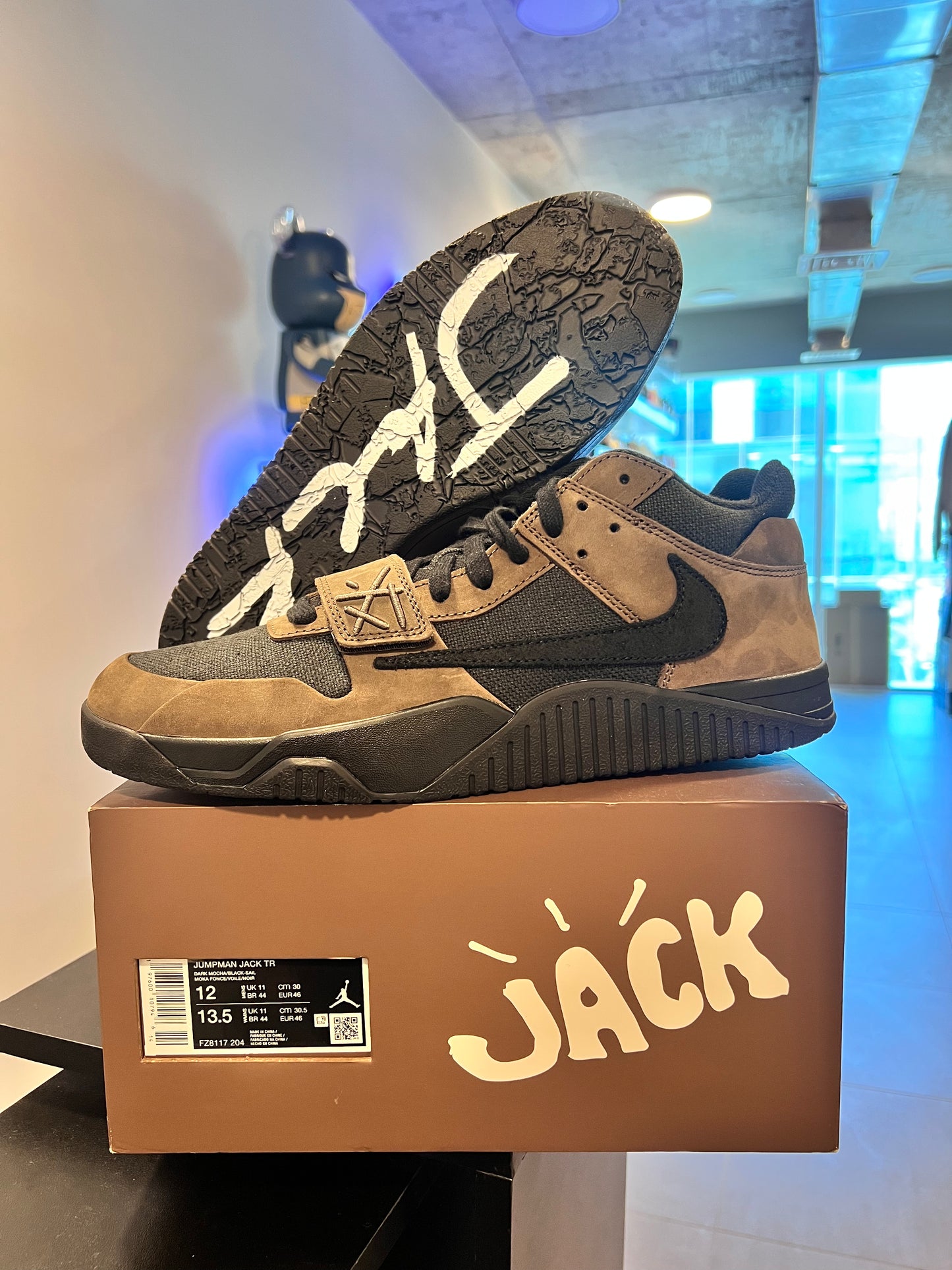 Jordan Jumpman Jack TR Travis Scott Dark Mocha