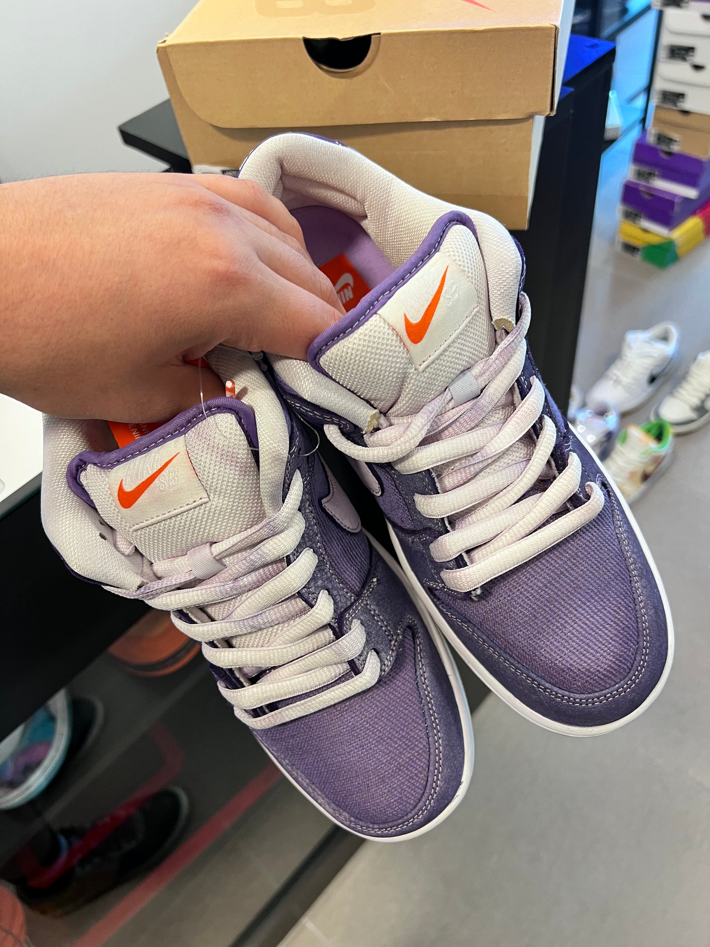 Nike SB Dunk Low Orange Label Pack Lilac