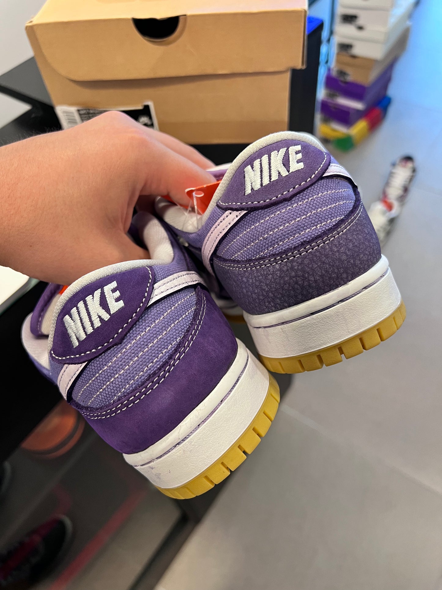 Nike SB Dunk Low Orange Label Pack Lilac