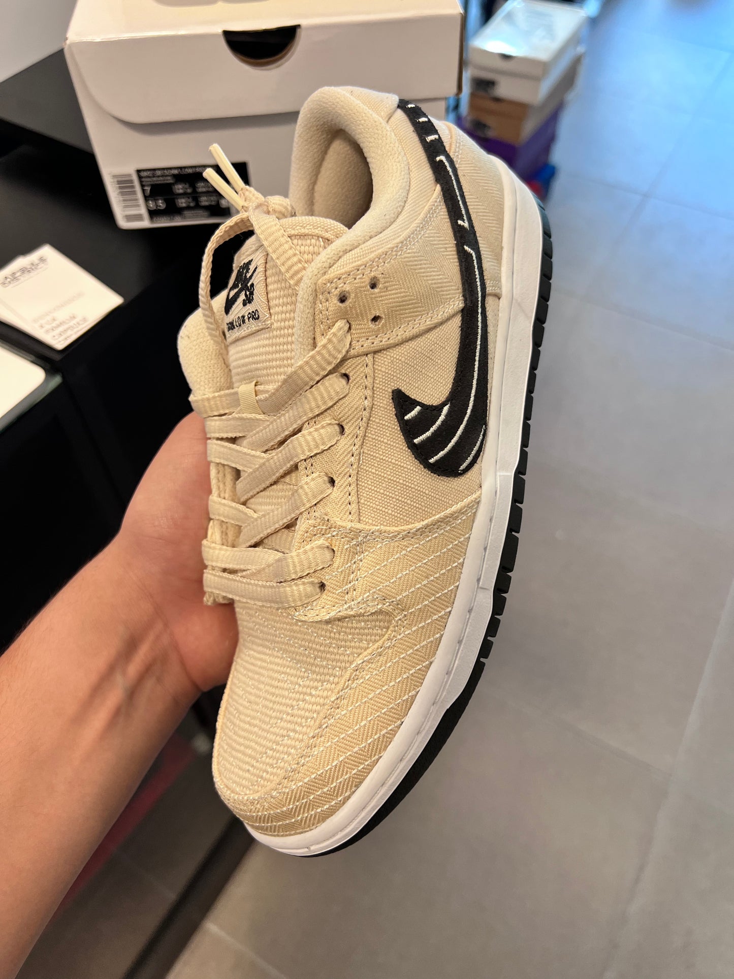 Nike SB Dunk Low Albino & Preto