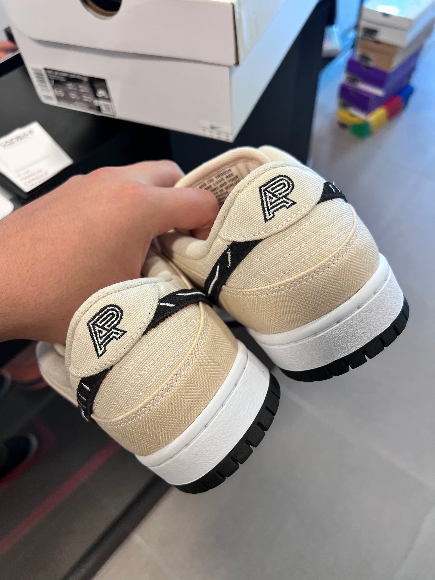 Nike SB Dunk Low Albino & Preto