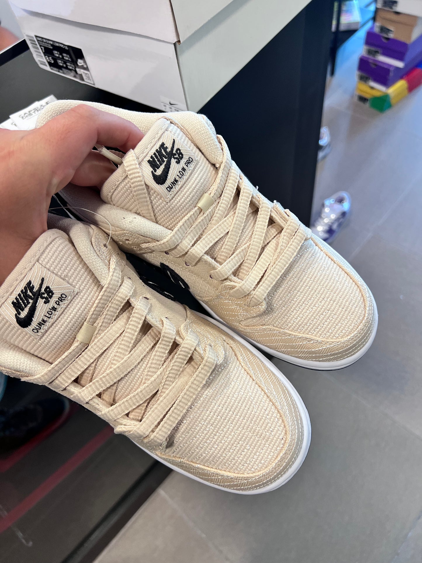 Nike SB Dunk Low Albino & Preto