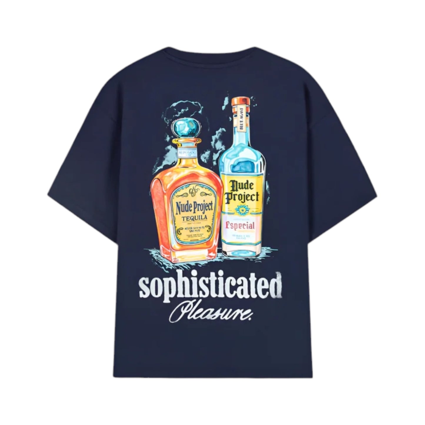 T-Shirt Nude Project Pleasures Navy