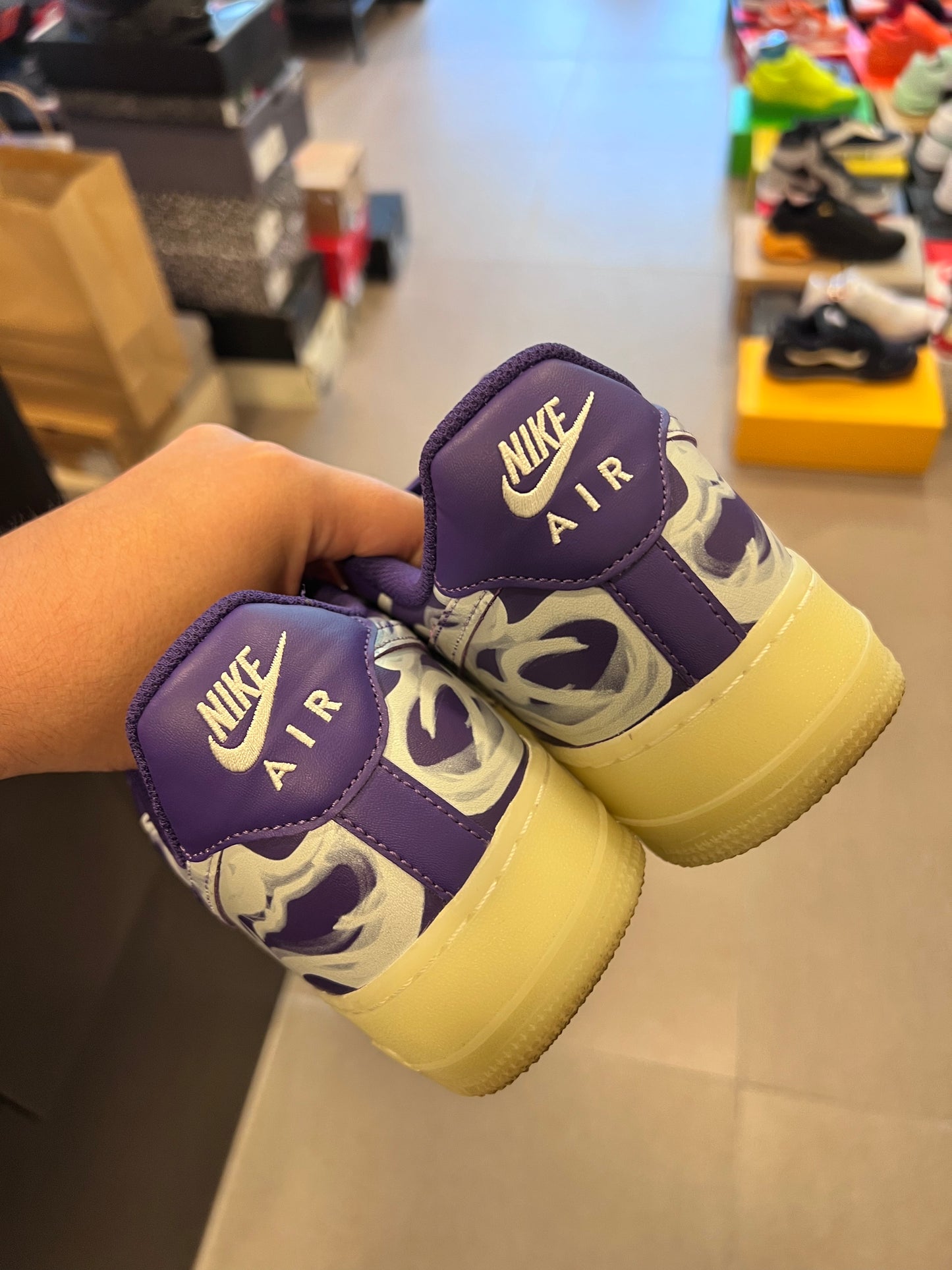 Nike Air Force 1 Low '07 QS
Purple Skeleton Halloween (2021)