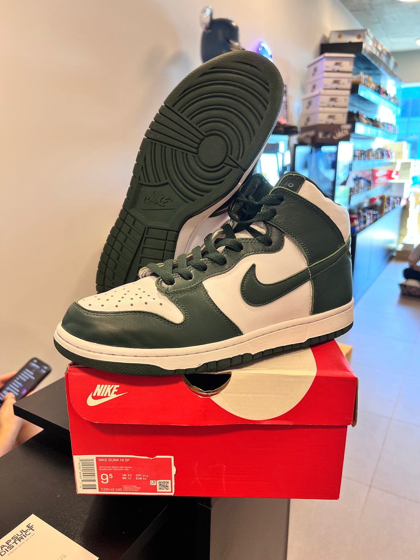 Nike Dunk High SP
Spartan Green