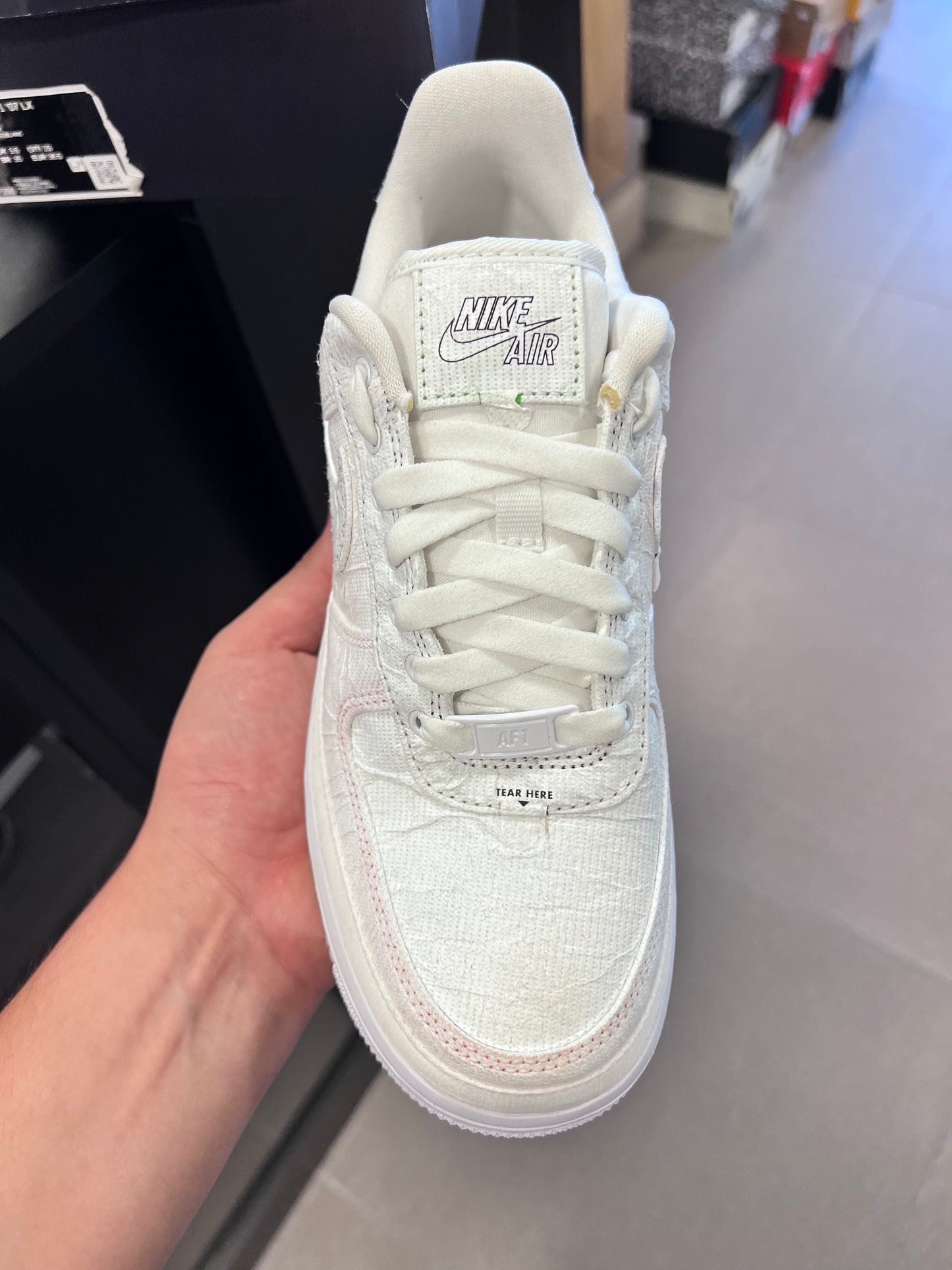 Nike Air Force 1 LX
Reveal Black Swoosh (Women's)