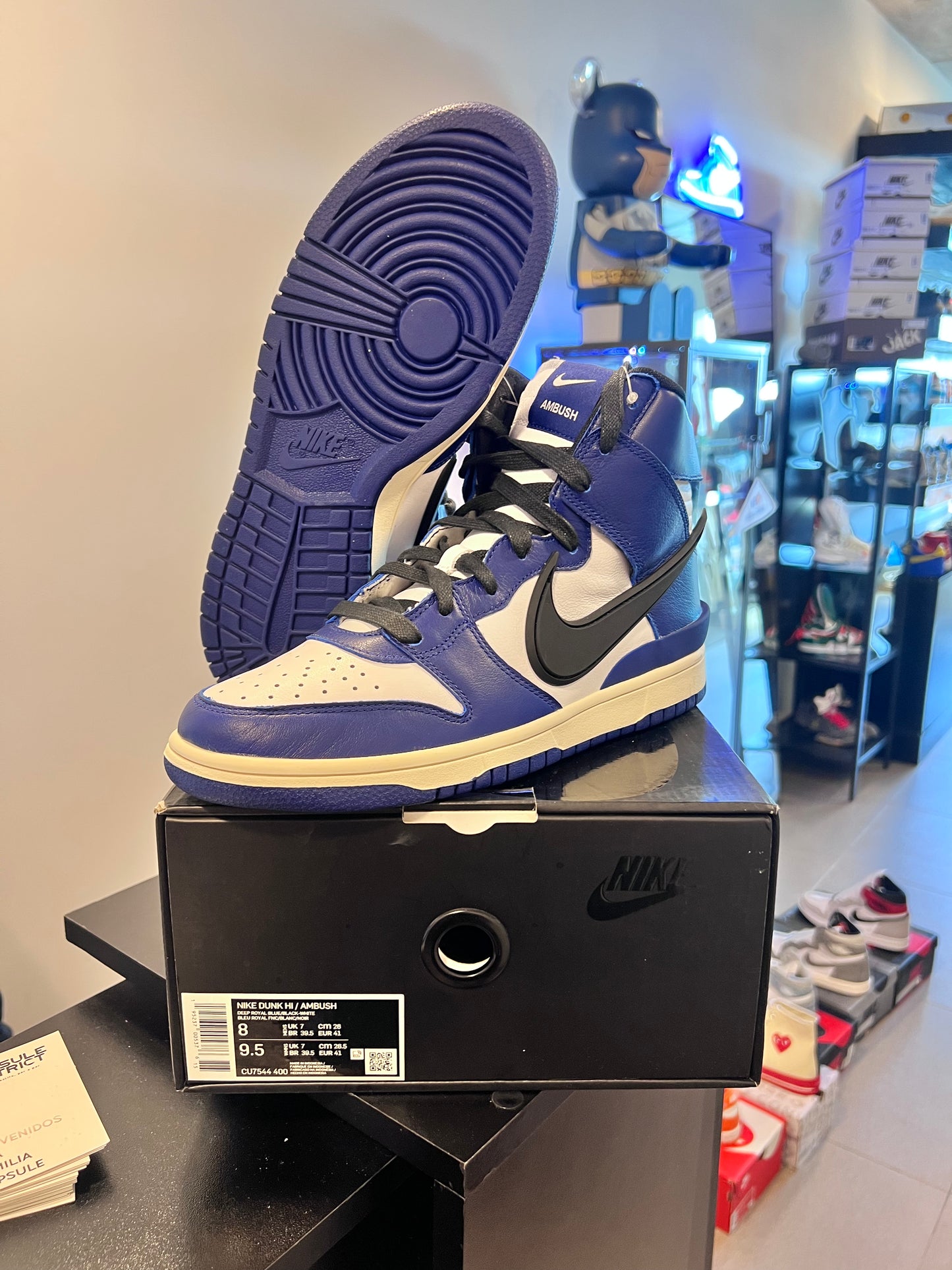 Nike Dunk High
AMBUSH Deep Royal
