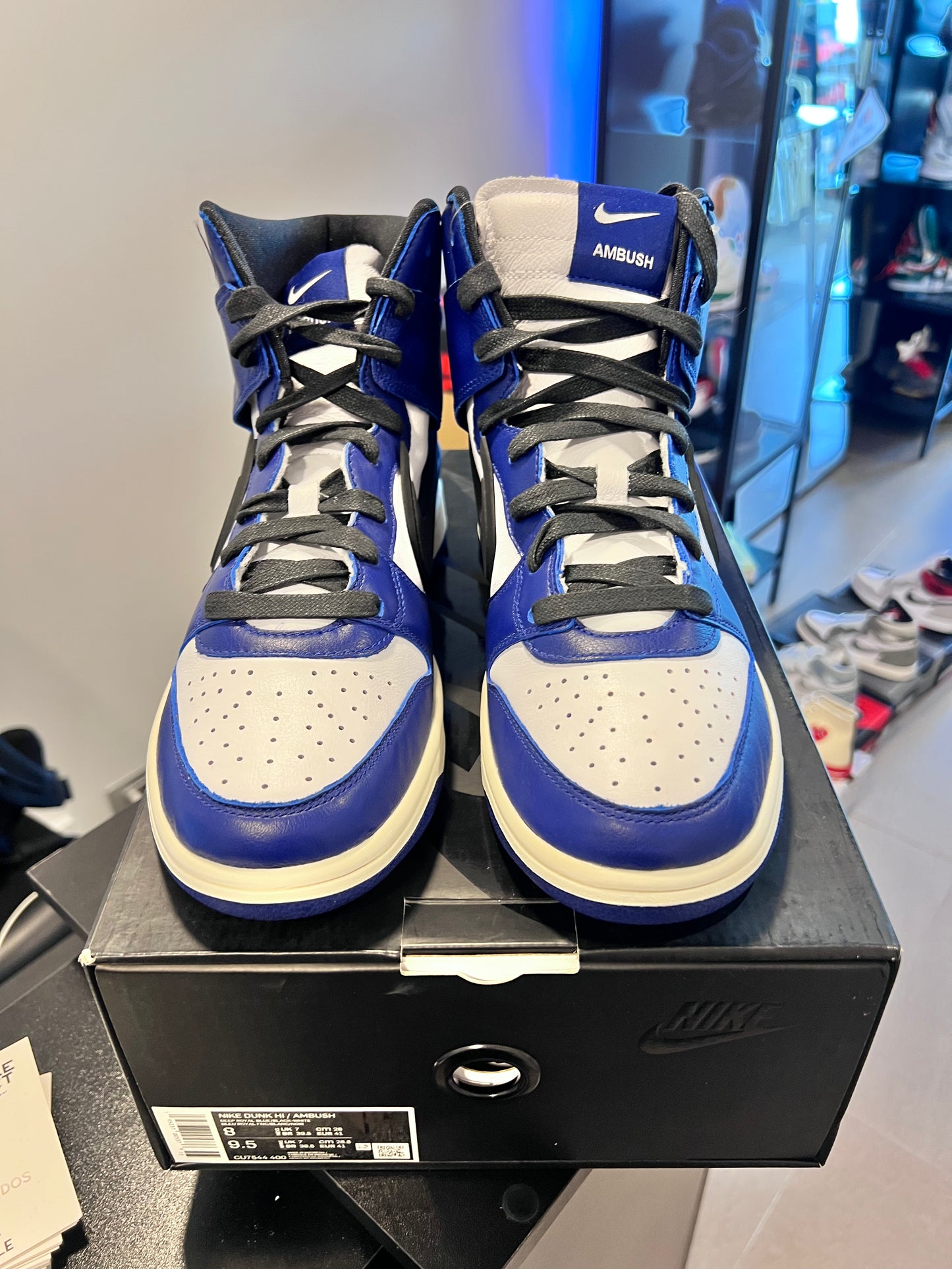 Nike Dunk High
AMBUSH Deep Royal