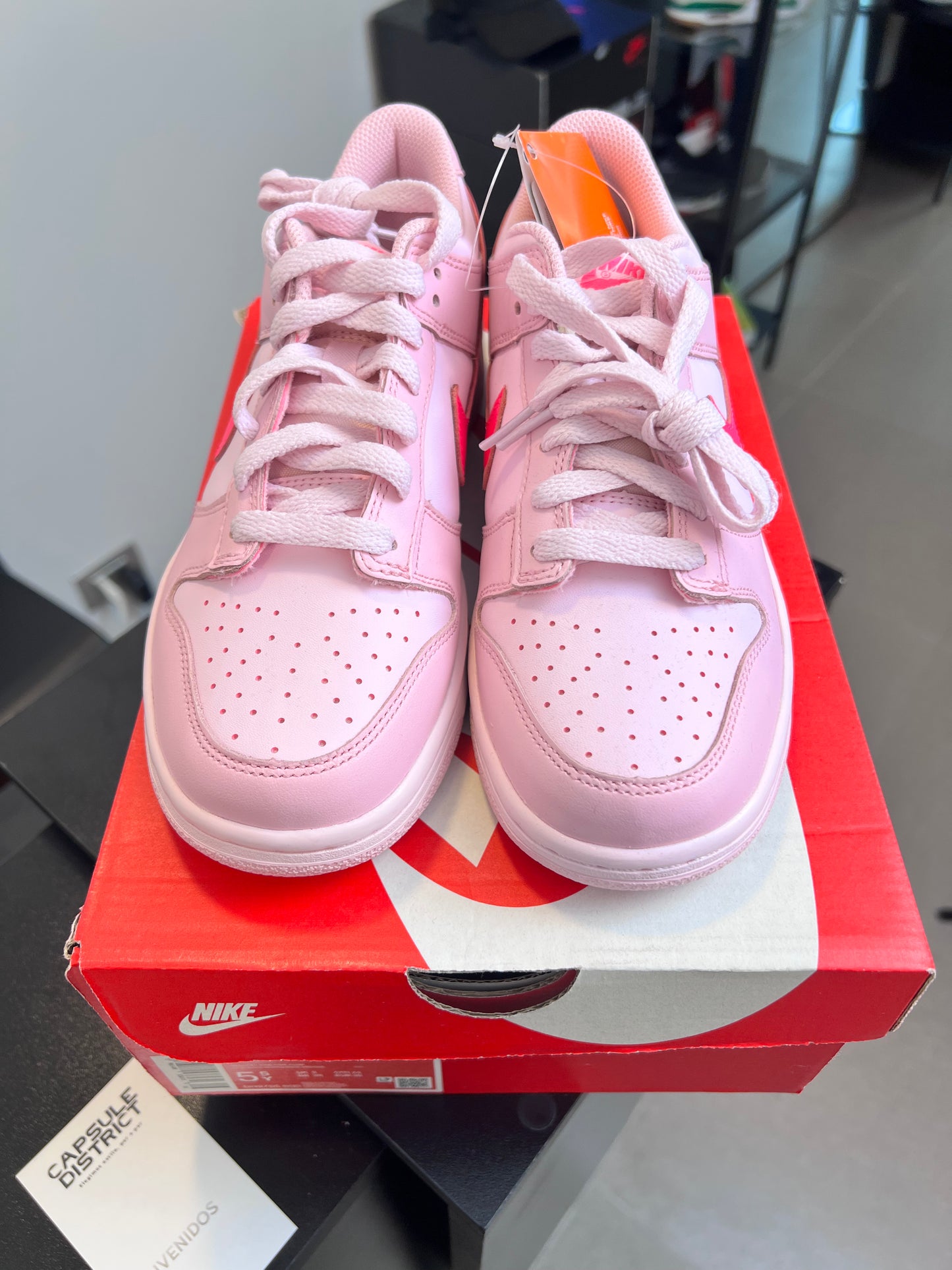 Nike Dunk Pink Low Triple Pink (GS)