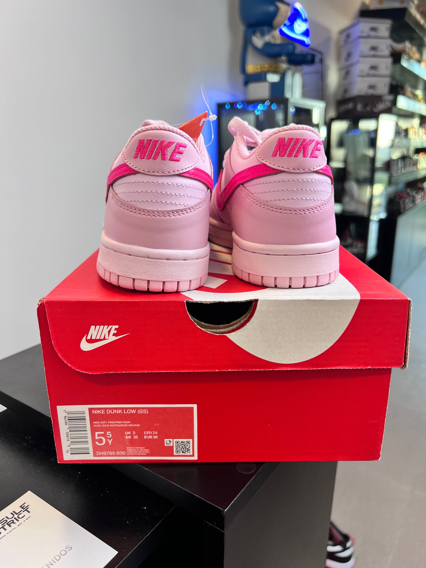 Nike Dunk Pink Low Triple Pink (GS)