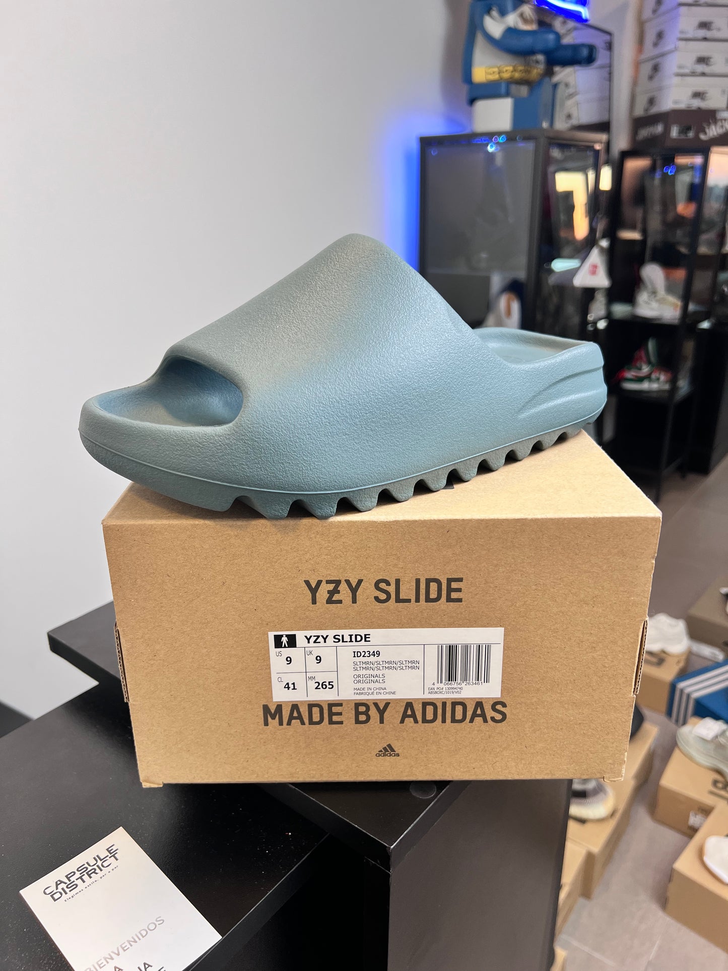 Adidas Yeezy Slide Slate Marine