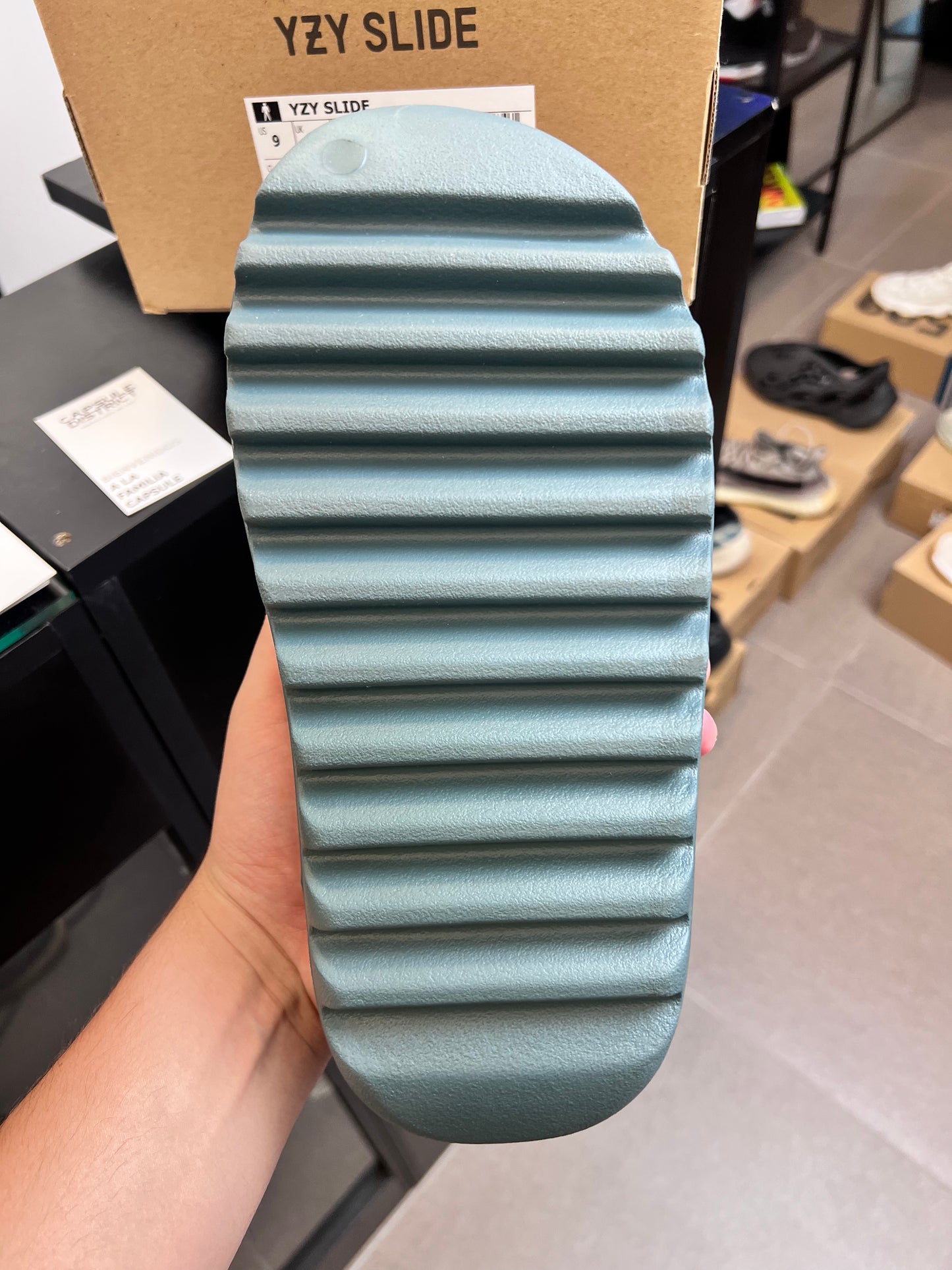 Adidas Yeezy Slide Slate Marine