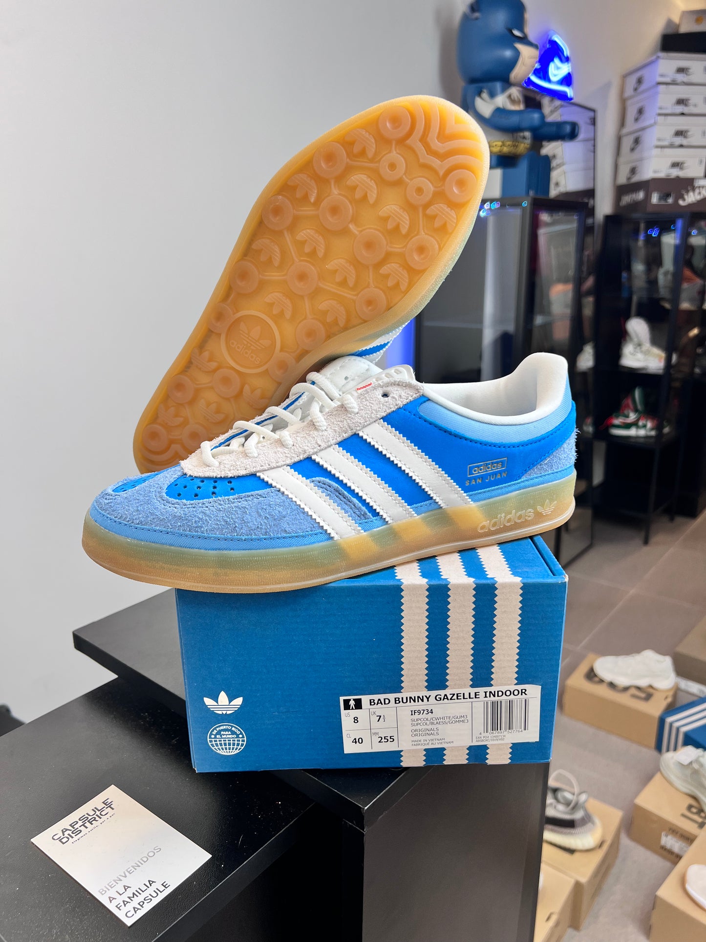 Adidas Gazelle Indoor Bad Bunny San Juan