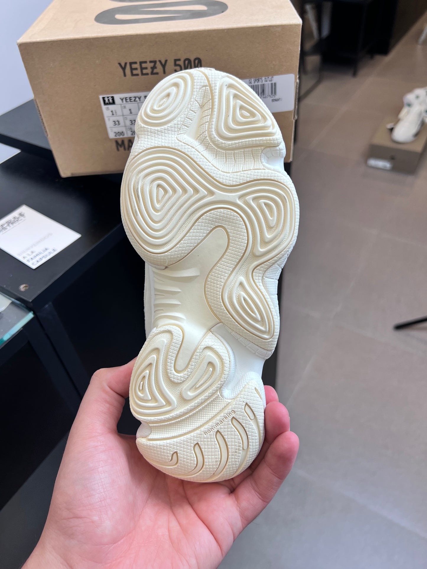 Adidas Yeezy 500 Bone White (Kids)