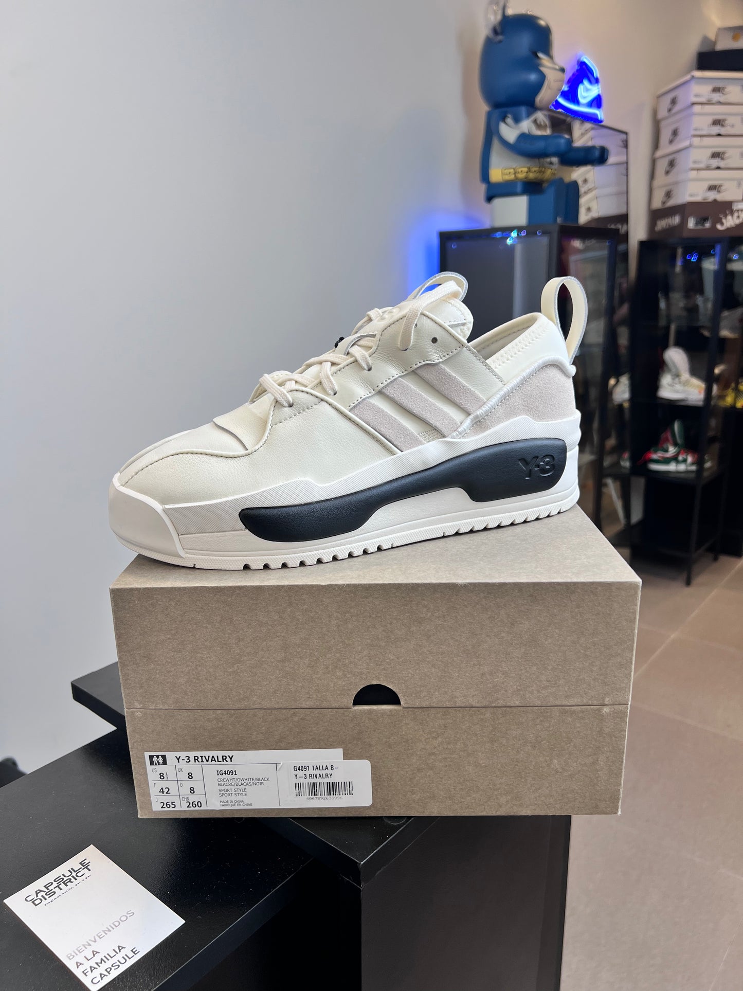 Adidas Y-3 Rivalry Cream White Off White Black