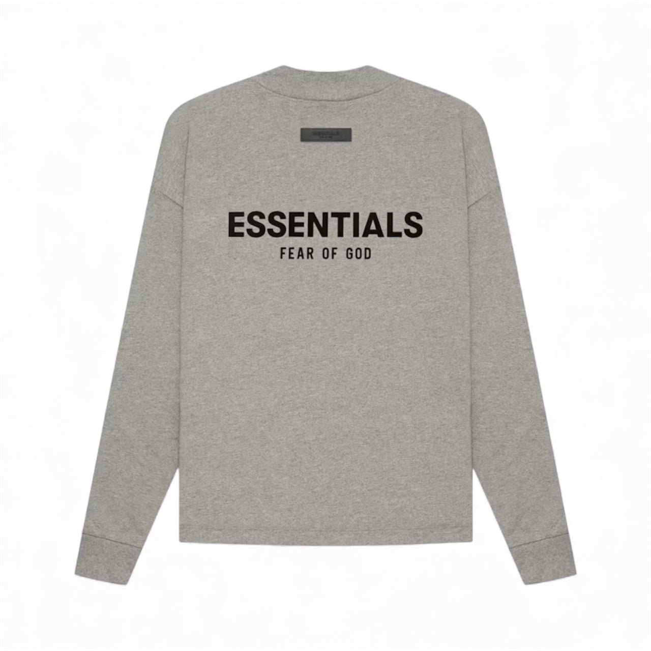 Fear of God Essentials L/S T-Shirt SS22 Dark Oatmeal (Usada)