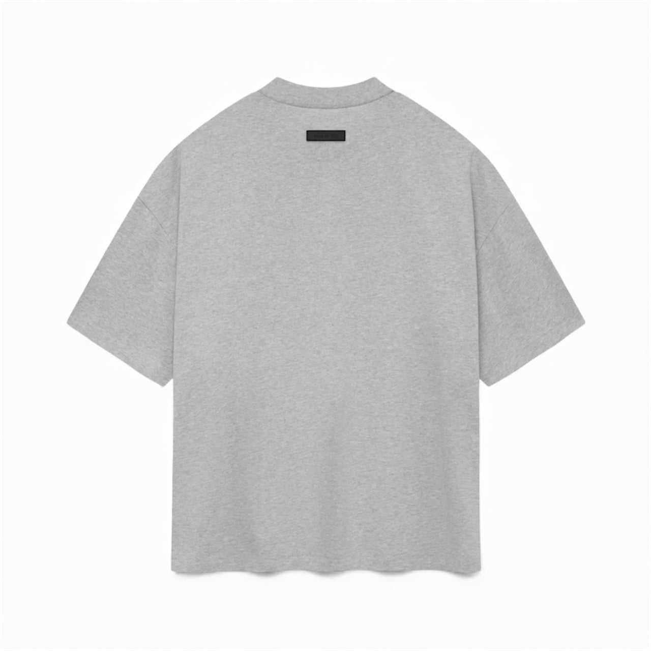 Essentials Heavy Jersey Crewneck Tee Light Heather Grey