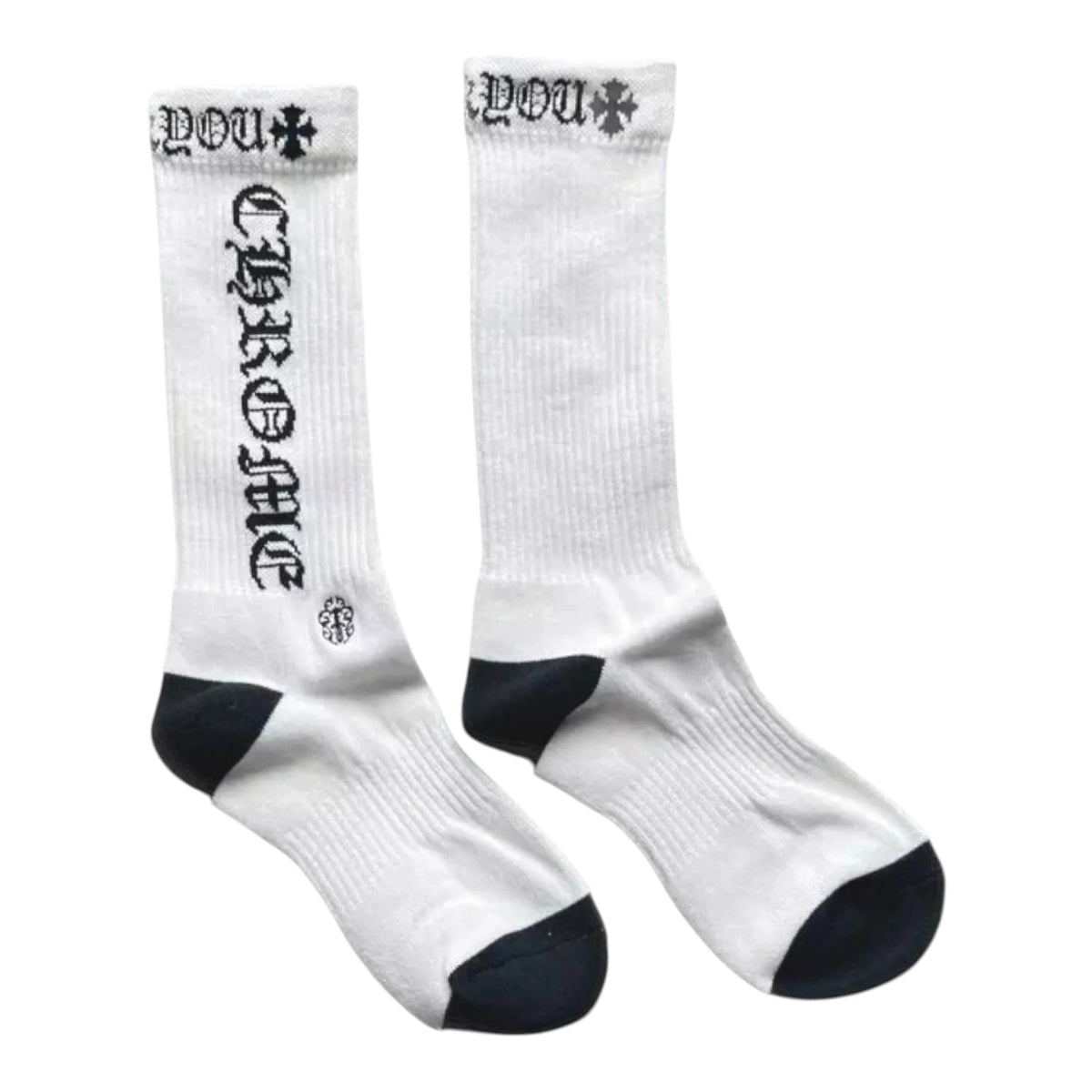 Socks Chrome Hearts White/Black
