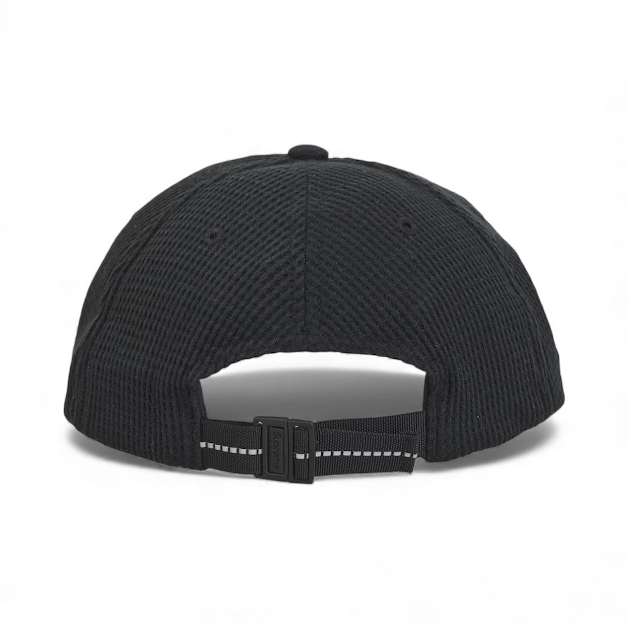 Supreme Polartec Waffle Small Box 6-Panel Black