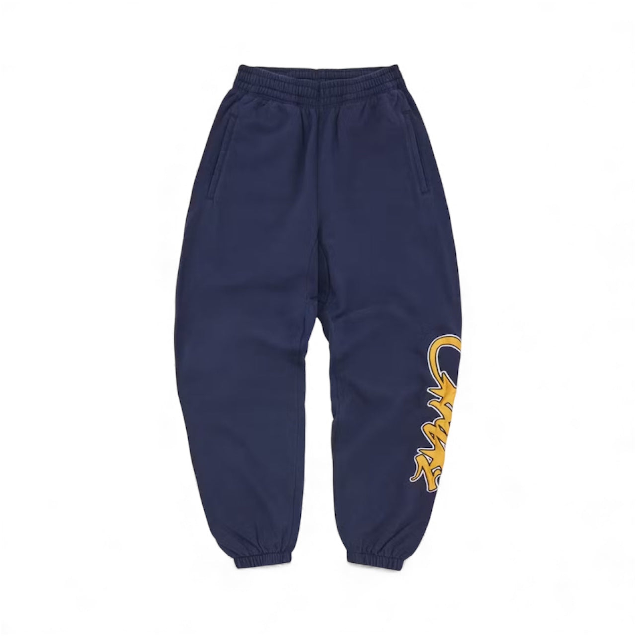 Corteiz Satin Applique Allstarz Joggers Navy