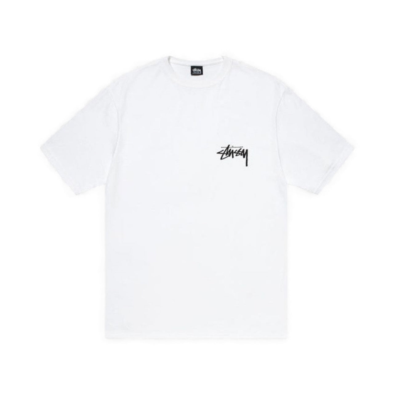 Stussy Gold Lion Tee White