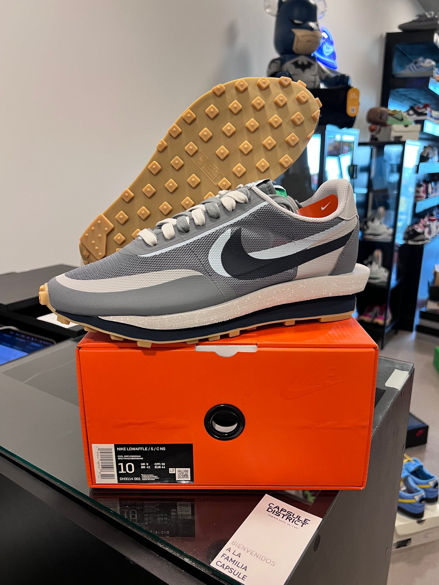 Nike LD Waffle
sacai CLOT Kiss of Death 2 Cool Grey