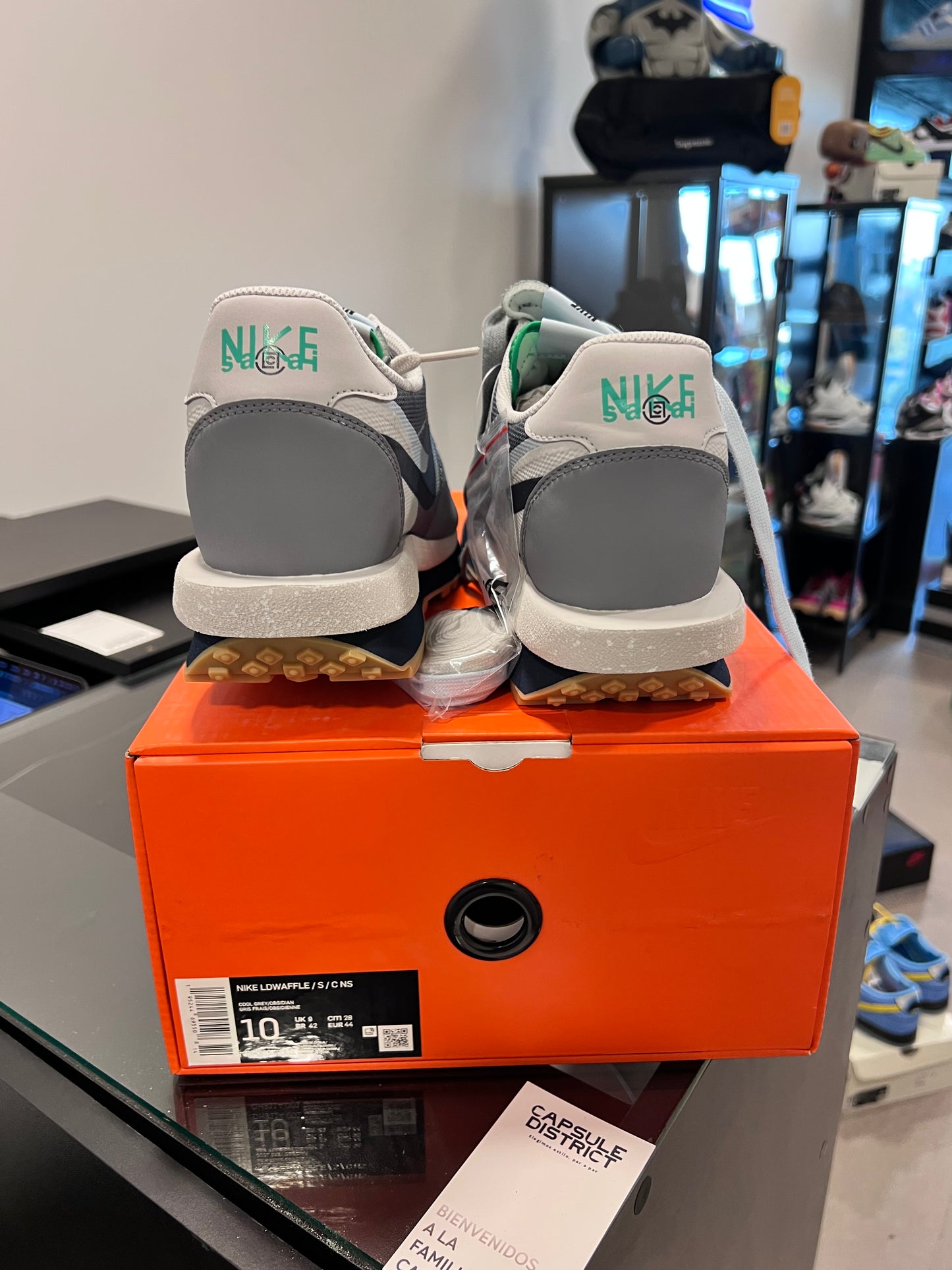 Nike LD Waffle
sacai CLOT Kiss of Death 2 Cool Grey