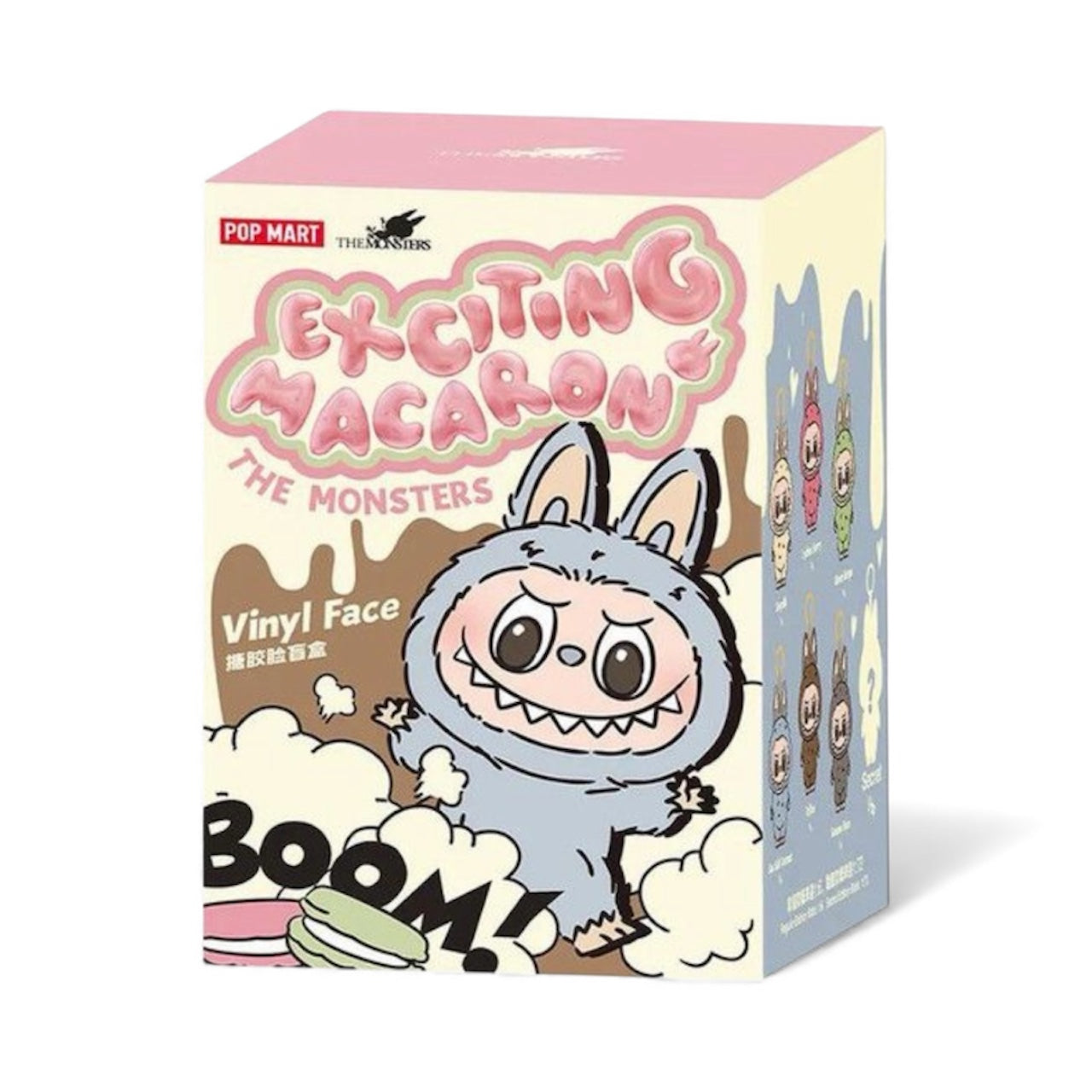 Pop Mart Labubu The Monsters Exciting Macaron Vinyl Face Seal