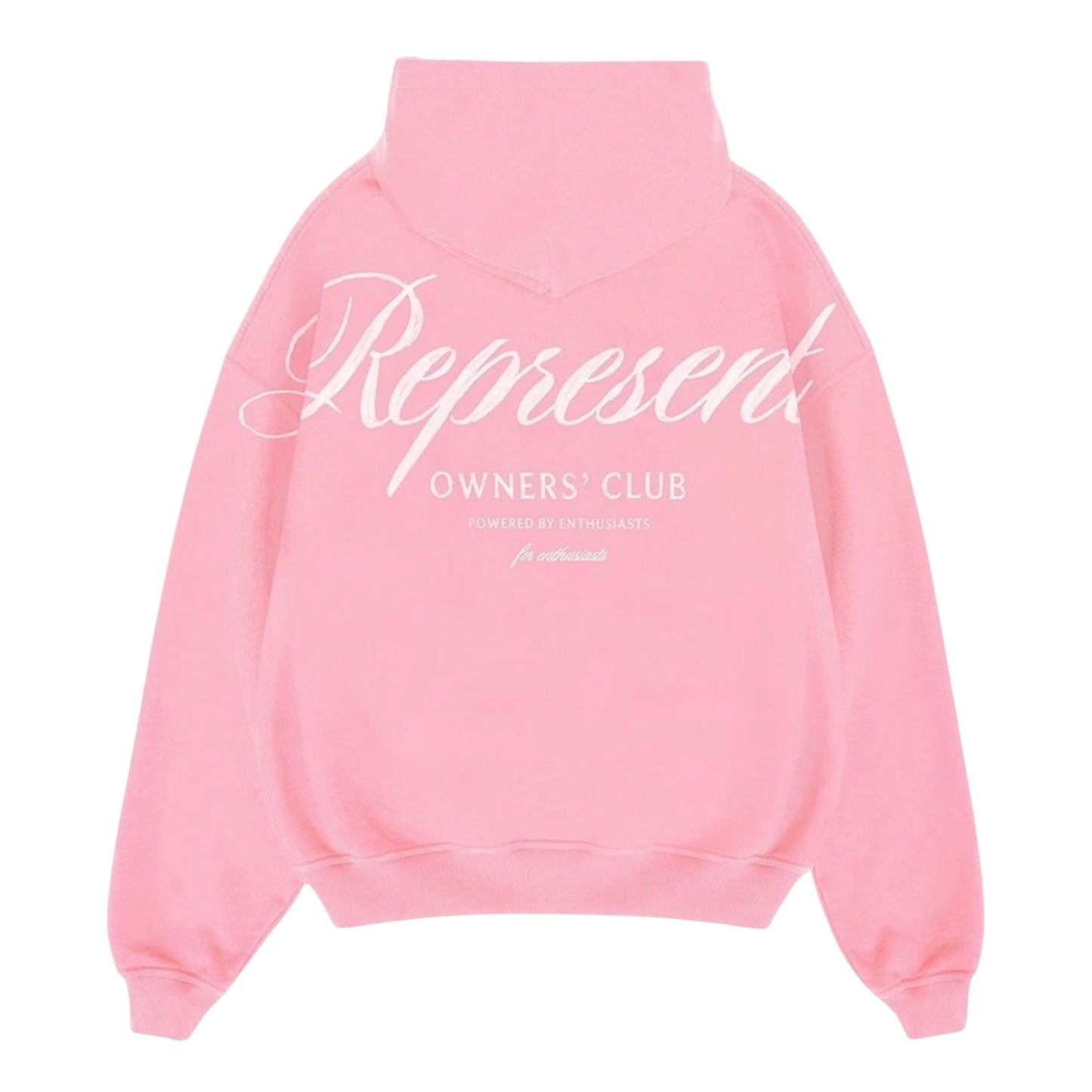 Represent Owners Club Script Hoodie - Pink