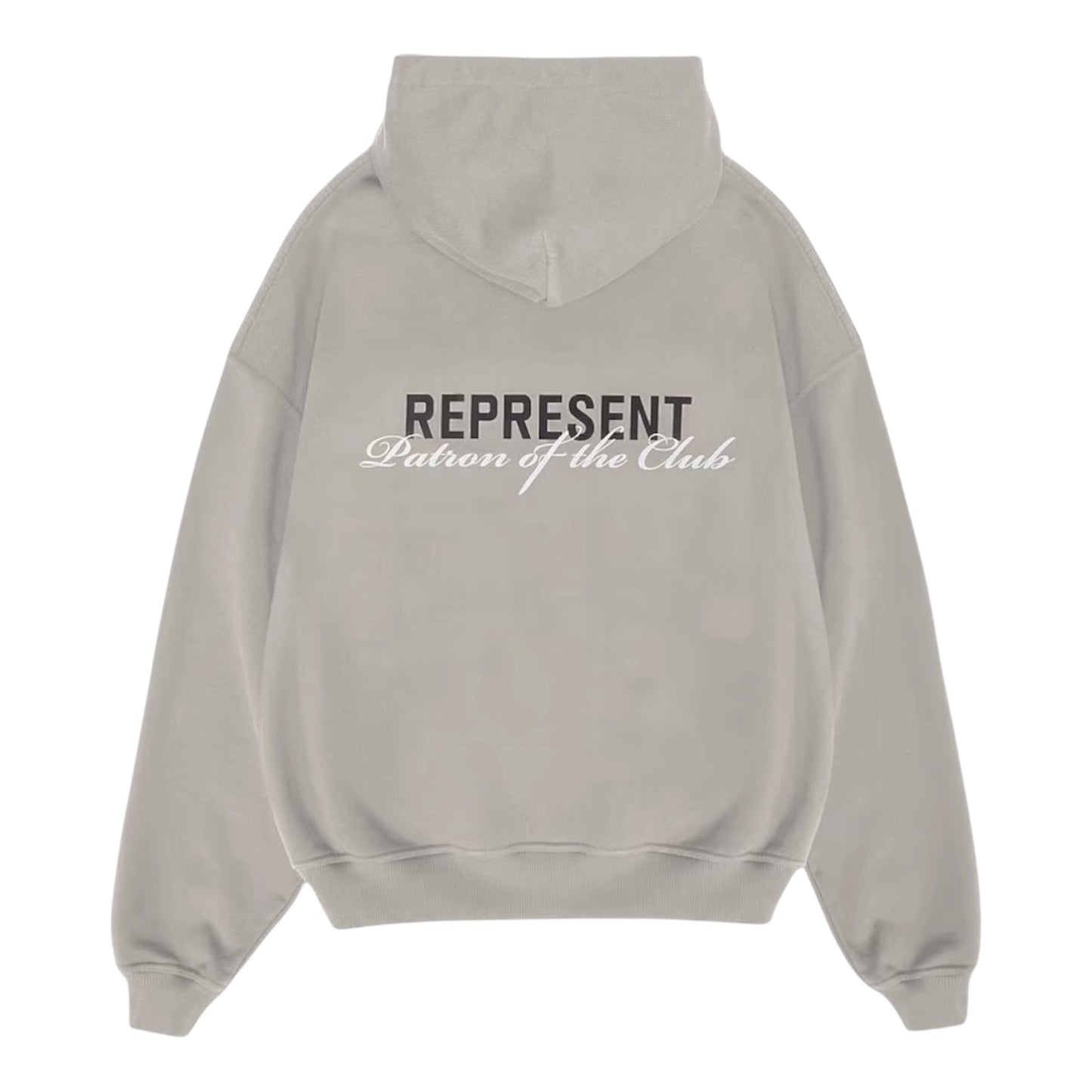 Represent Patron Of The Club Hoodie - Mudstone